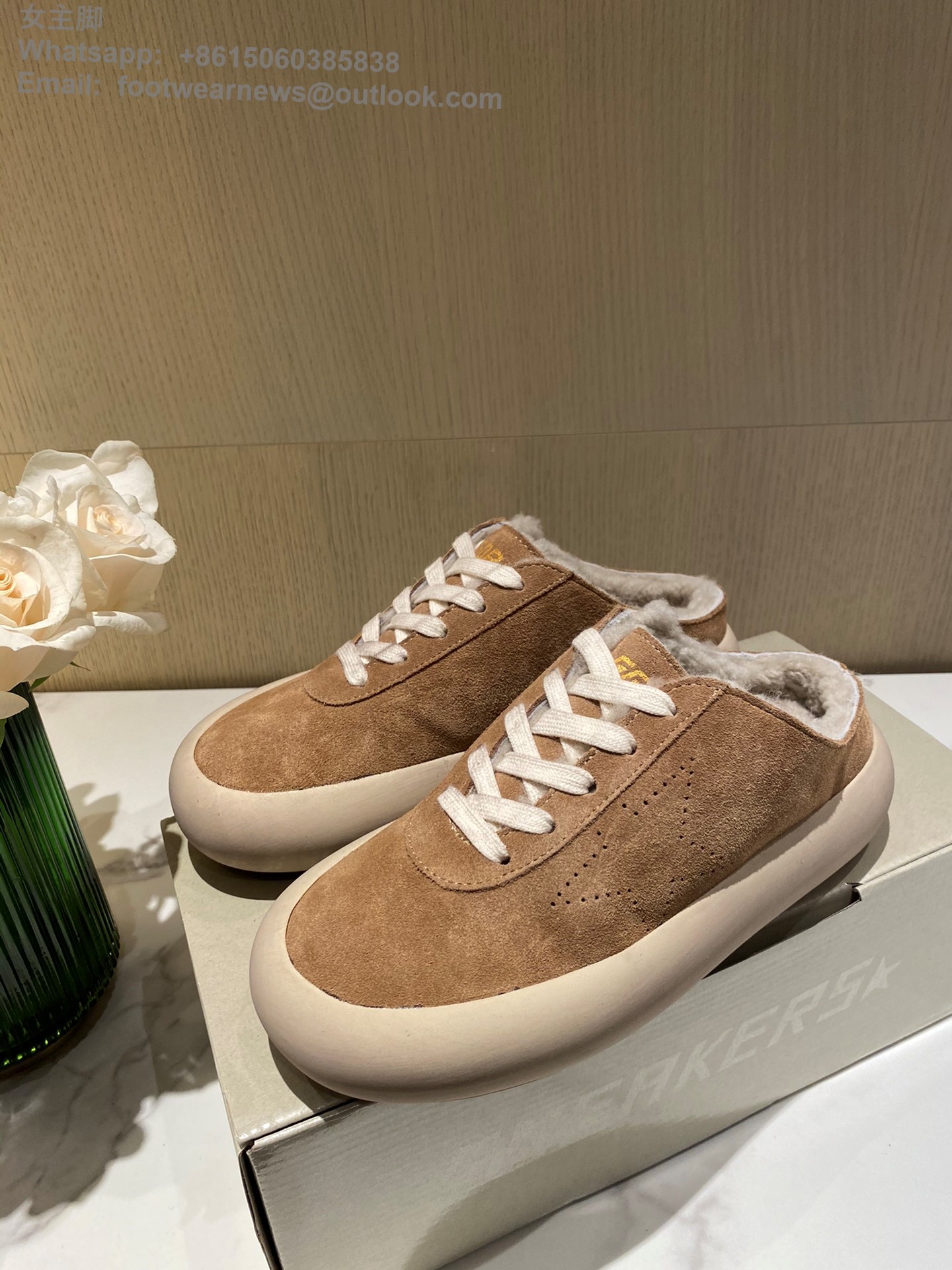 Golden Goose Space star Sneakers GGDB Women Shoes slipper Shearling Fur