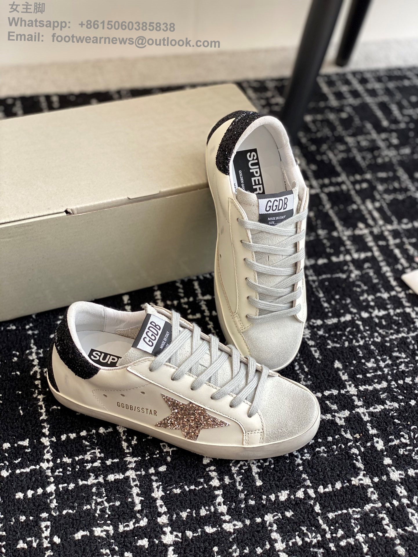 Golden Goose super star Low Top canvas Sneakers GGDB Mens Women Shoes