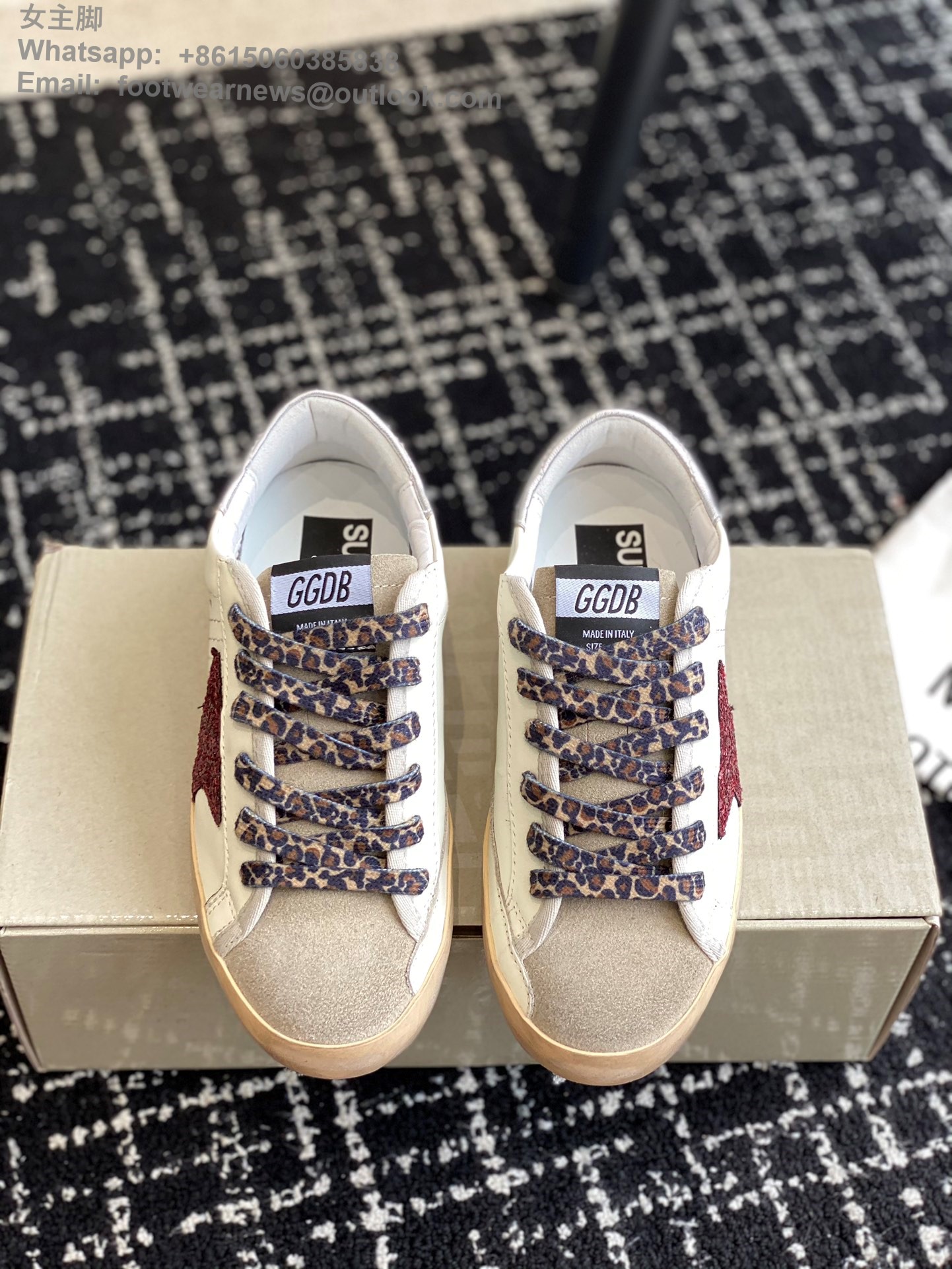 Golden Goose super star Low Top canvas Sneakers GGDB Women Shoes