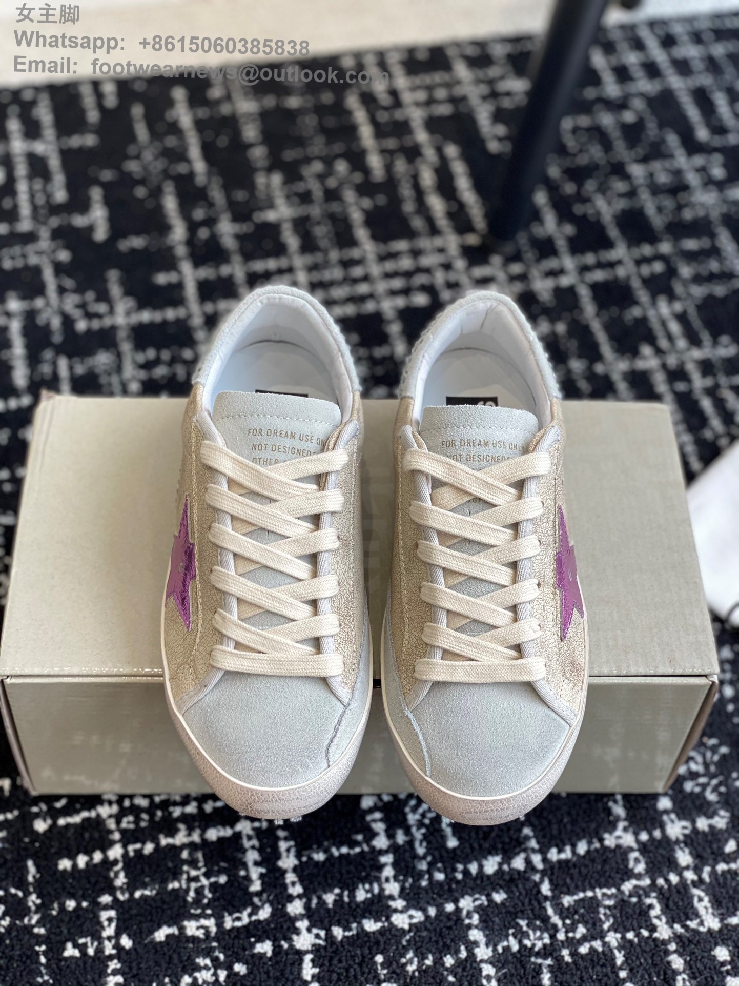 Golden Goose super star Low Top canvas Sneakers GGDB Women Shoes