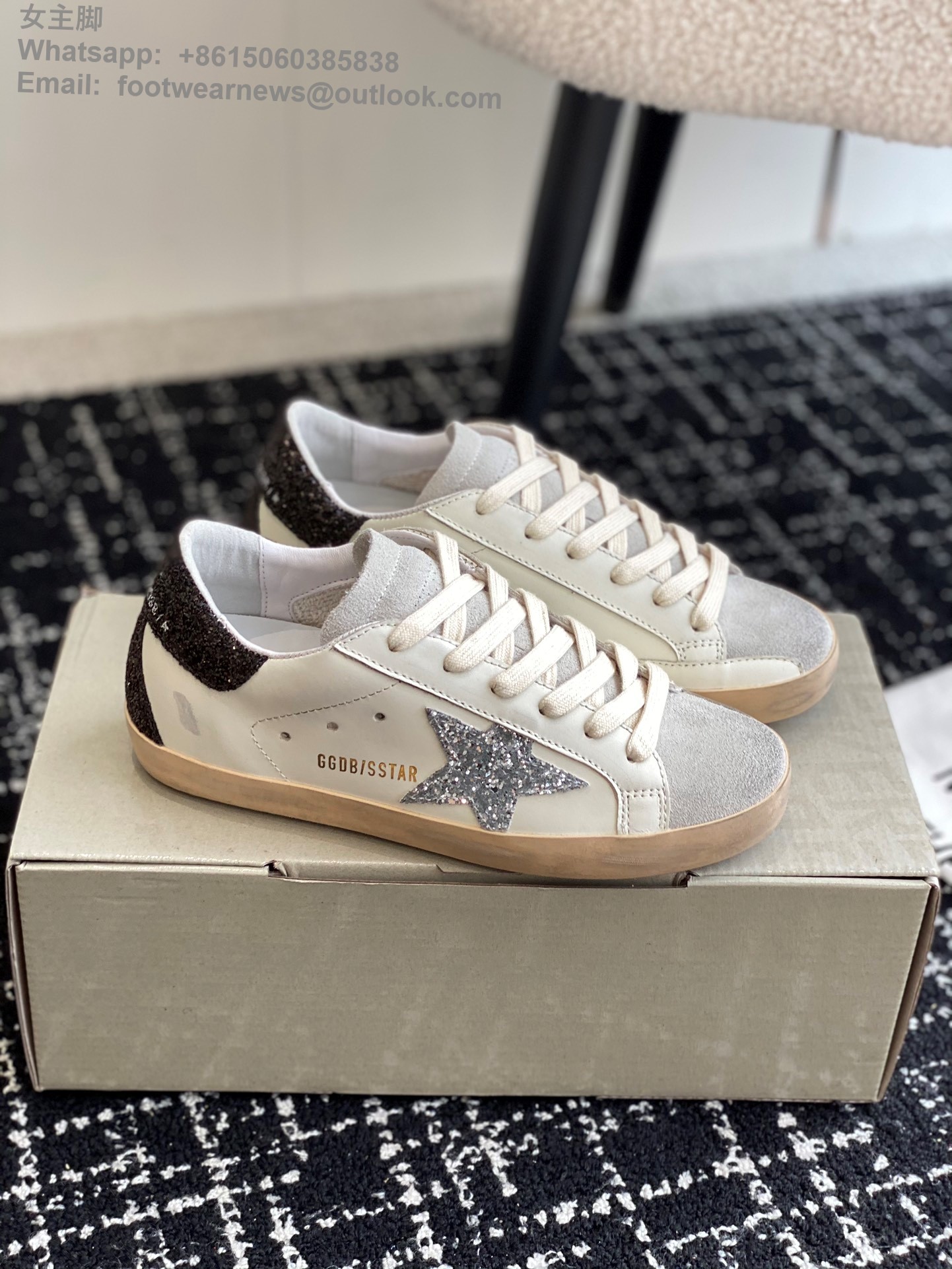 Golden Goose super star Low Top canvas Sneakers GGDB Mens Women Shoes