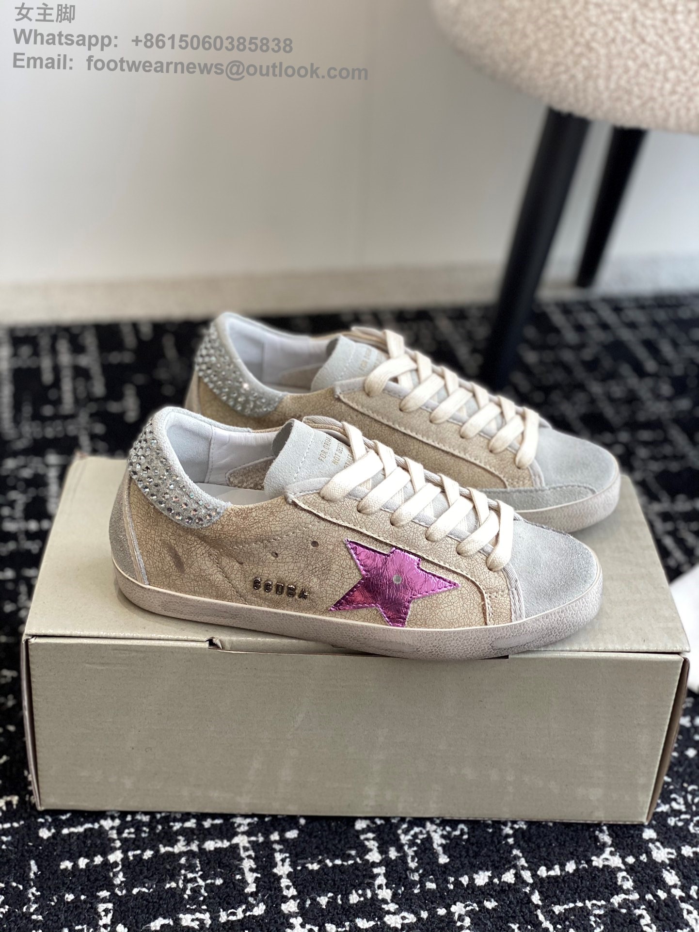 Golden Goose super star Low Top canvas Sneakers GGDB Women Shoes