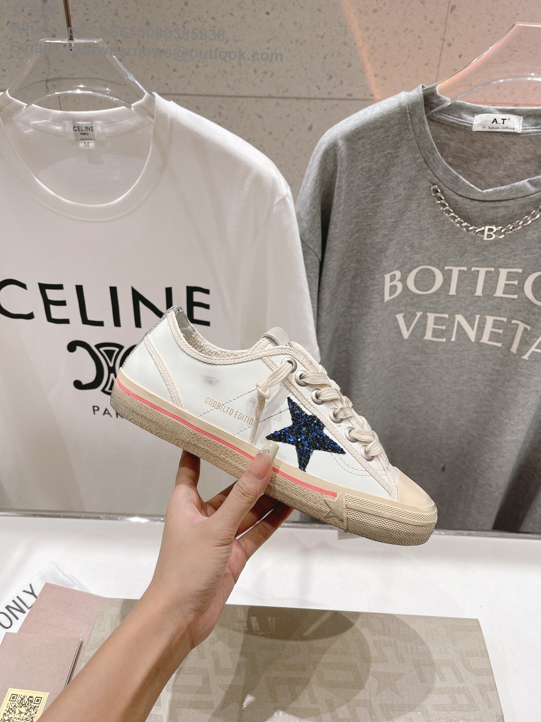 GOLDEN GOOSE ltd edition Low top sneakers GGDB Women Shoes