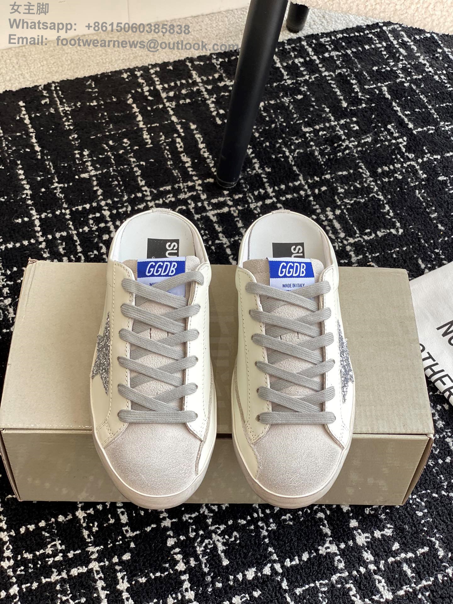 GOLDEN GOOSE super star Sabot Slip-On Low top sneakers GGDB Mens Women Shoes Slipper