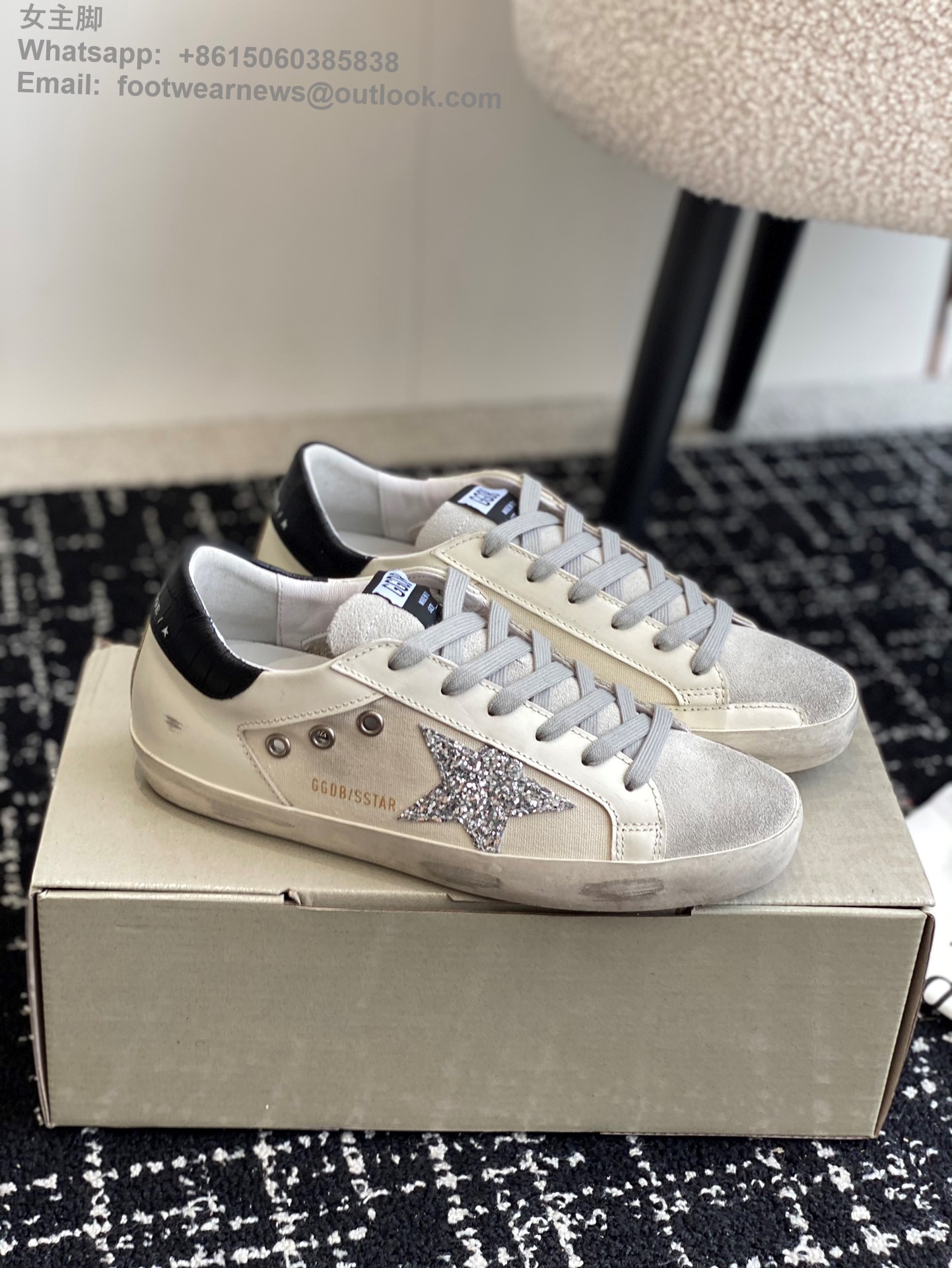 Golden Goose super star Low Top canvas Sneakers GGDB Women Shoes