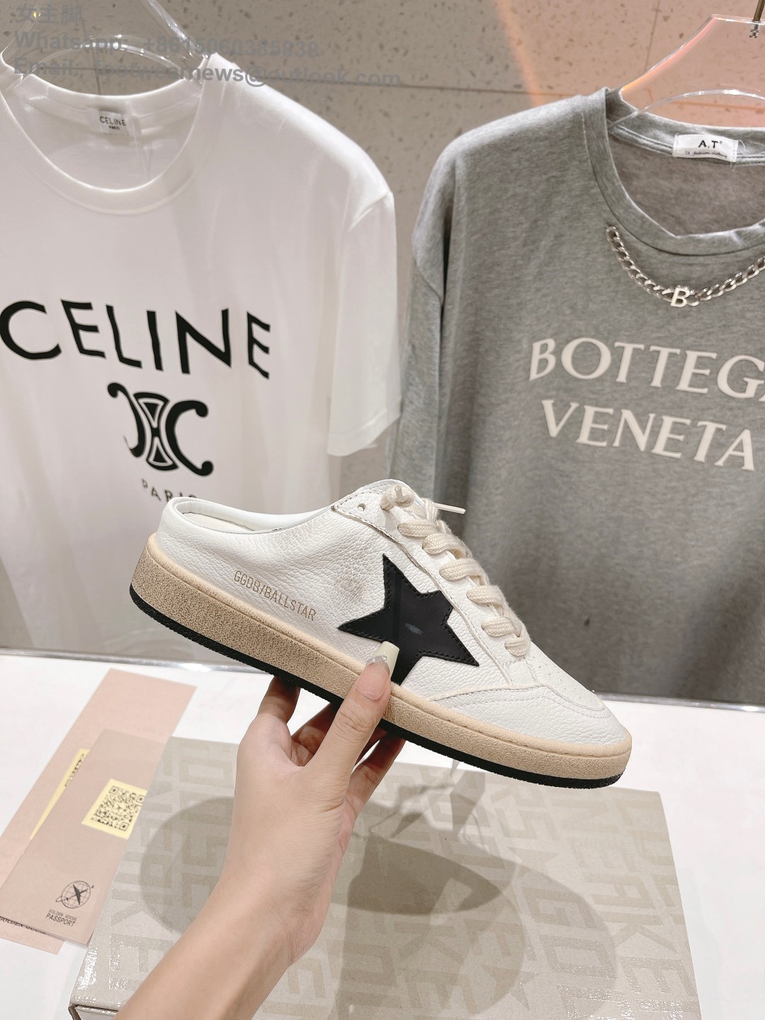 GOLDEN GOOSE ball star Sabot Slip-On Low top sneakers GGDB Mens Women Shoes Slipper