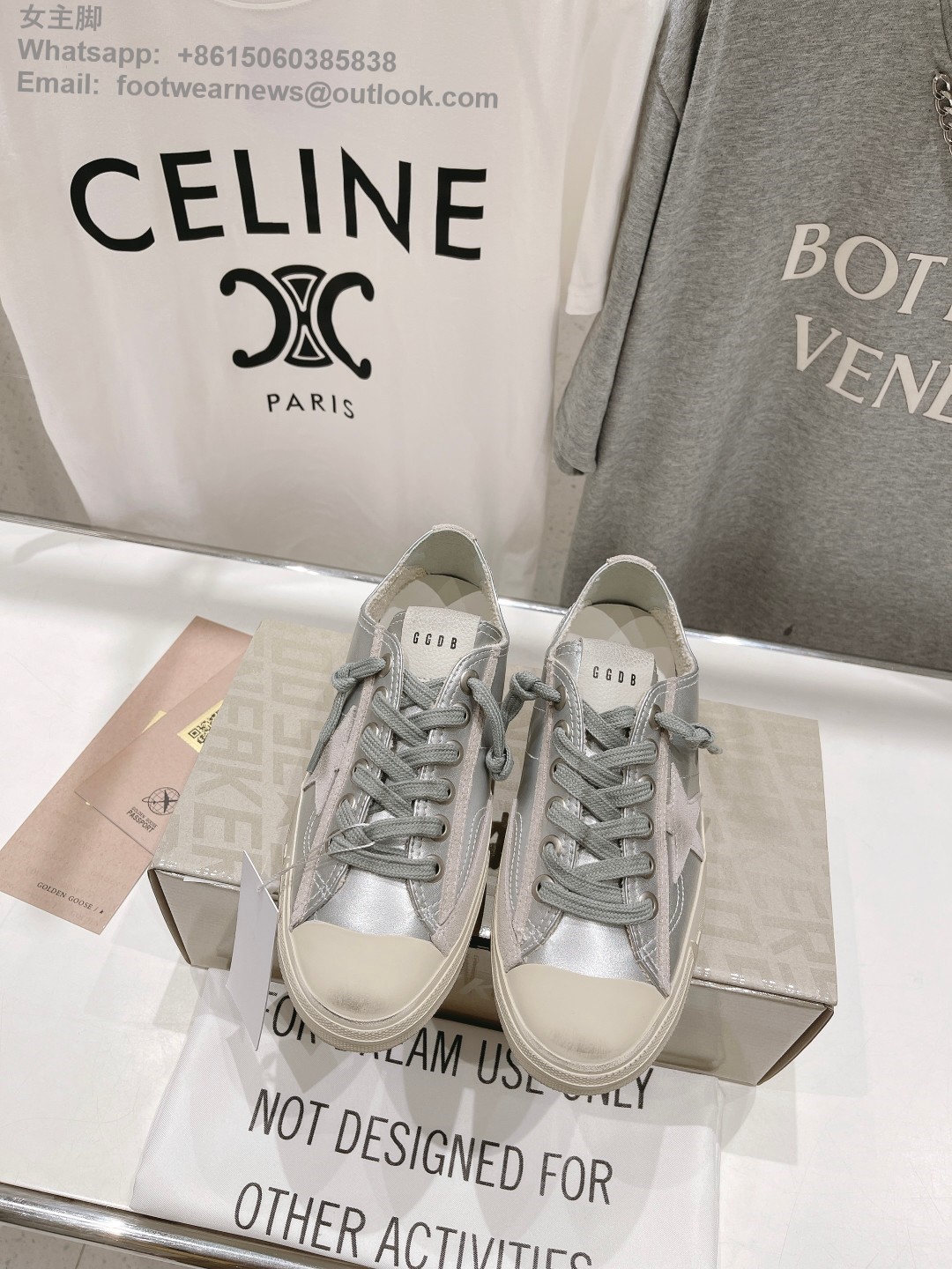 GOLDEN GOOSE vstar2 Low top sneakers GGDB Mens Women Shoes