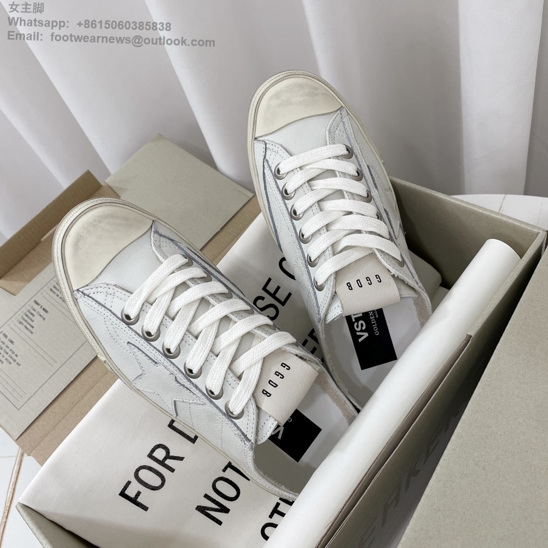 GOLDEN GOOSE vstar2 Low top sneakers GGDB Mens Women Shoes