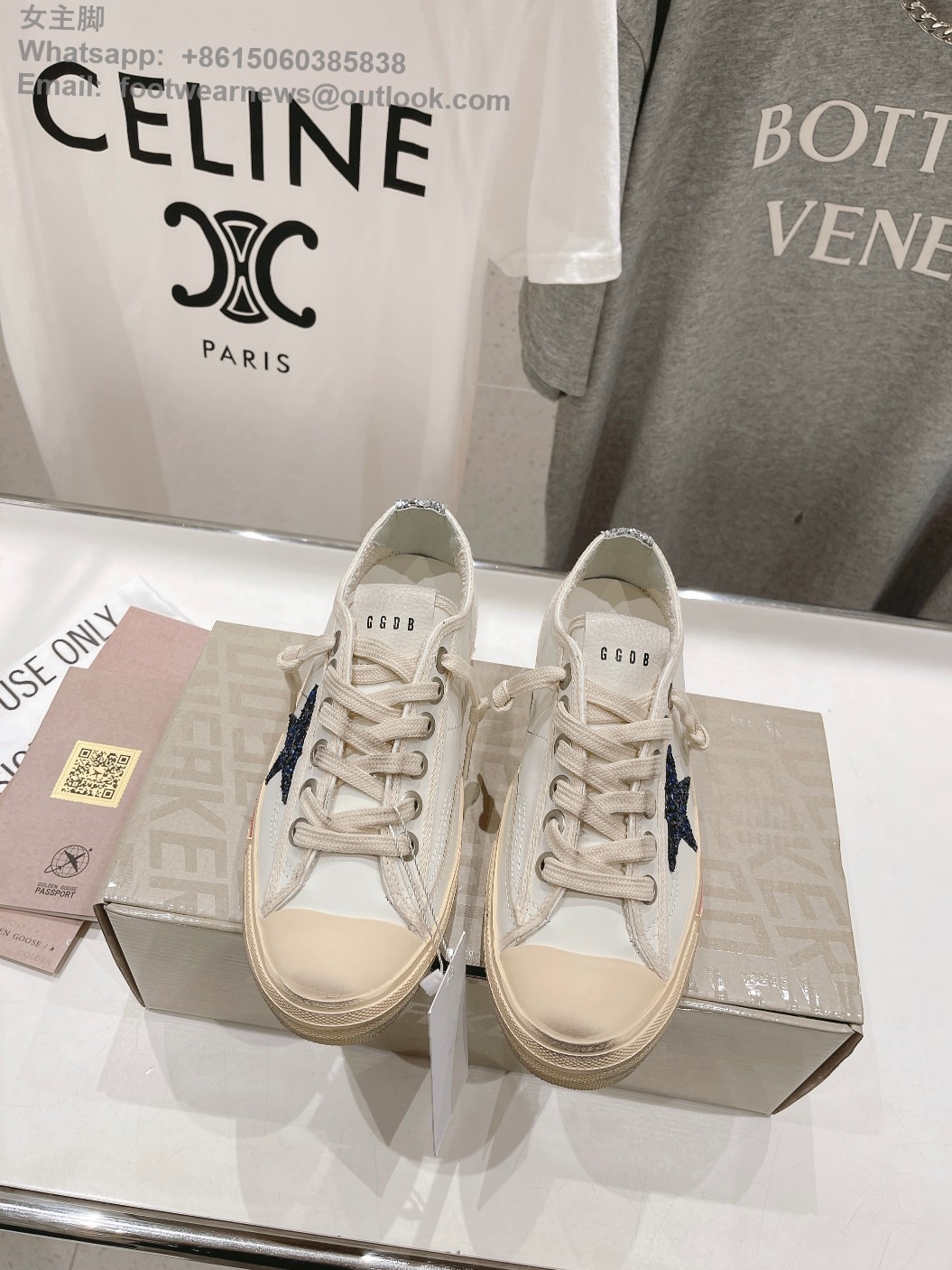 GOLDEN GOOSE ltd edition Low top sneakers GGDB Women Shoes
