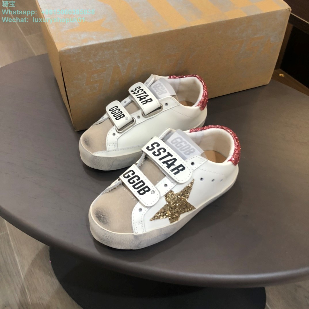 Kids Golden Goose Superstar GGDB Sneaker Young children youth Boy Girl Shoes