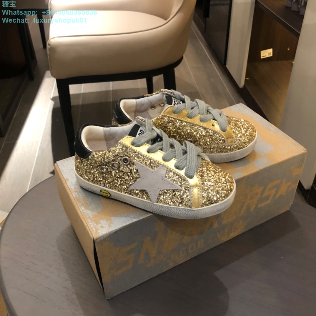 Kids Golden Goose Superstar GGDB Sneaker Young children youth Boy Girl Shoes