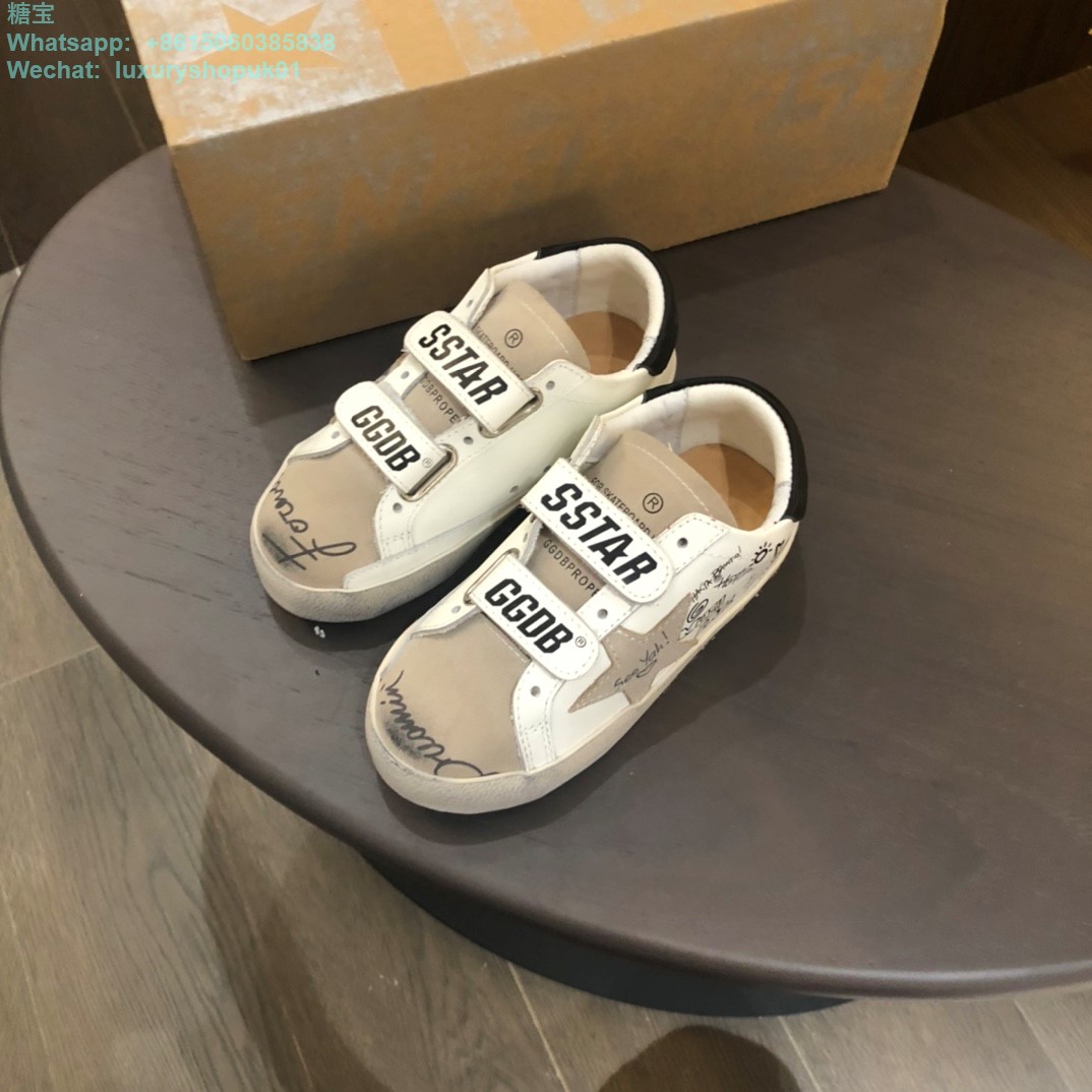 Kids Golden Goose Superstar GGDB Sneaker Young children youth Boy Girl Shoes