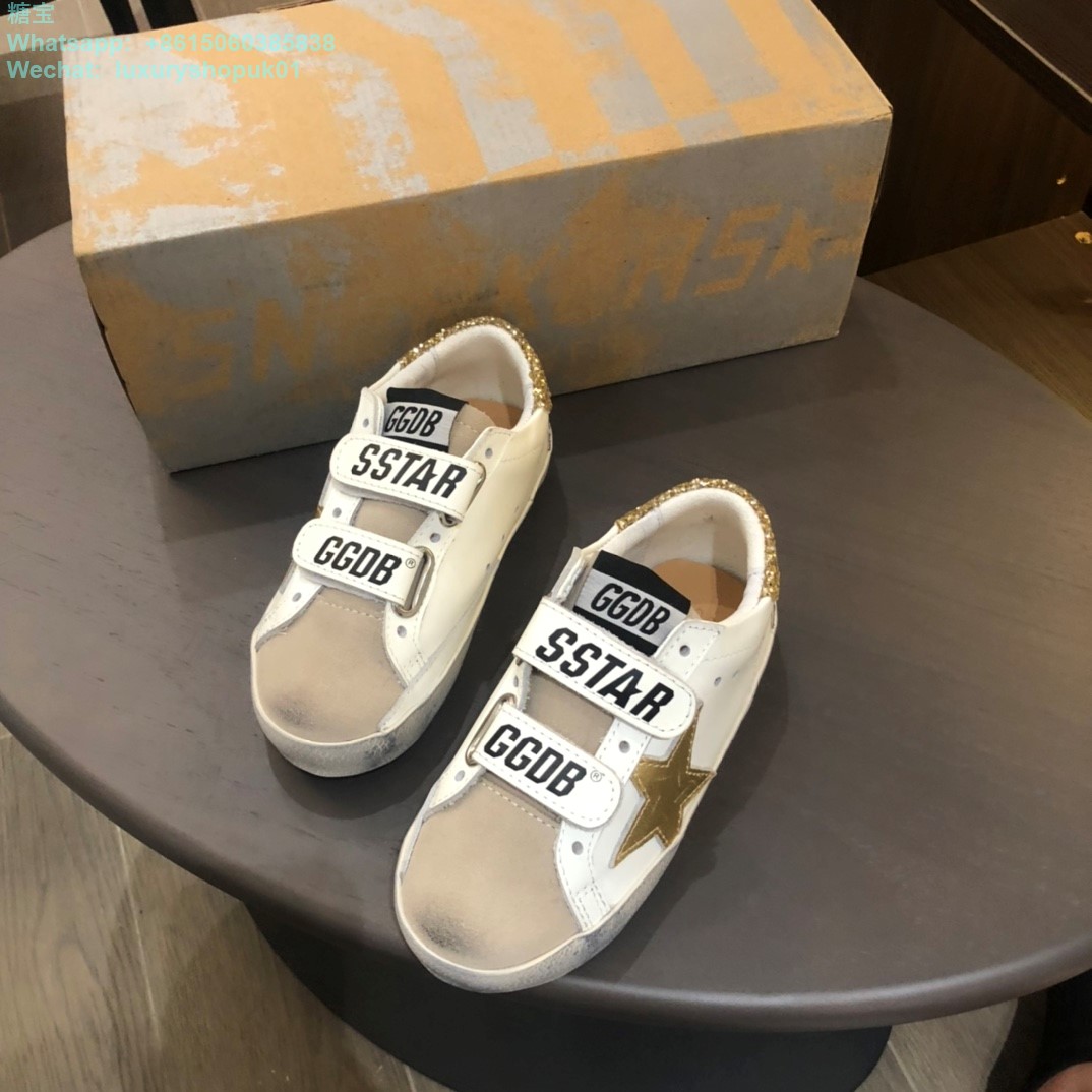 Kids Golden Goose Superstar GGDB Sneaker Young children youth Boy Girl Shoes