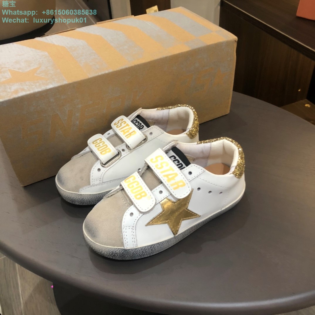 Kids Golden Goose Superstar GGDB Sneaker Young children youth Boy Girl Shoes