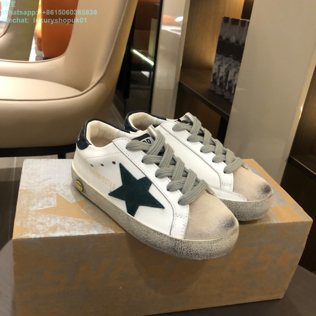 Kids Golden Goose Superstar GGDB Sneaker Young children youth Boy Girl Shoes