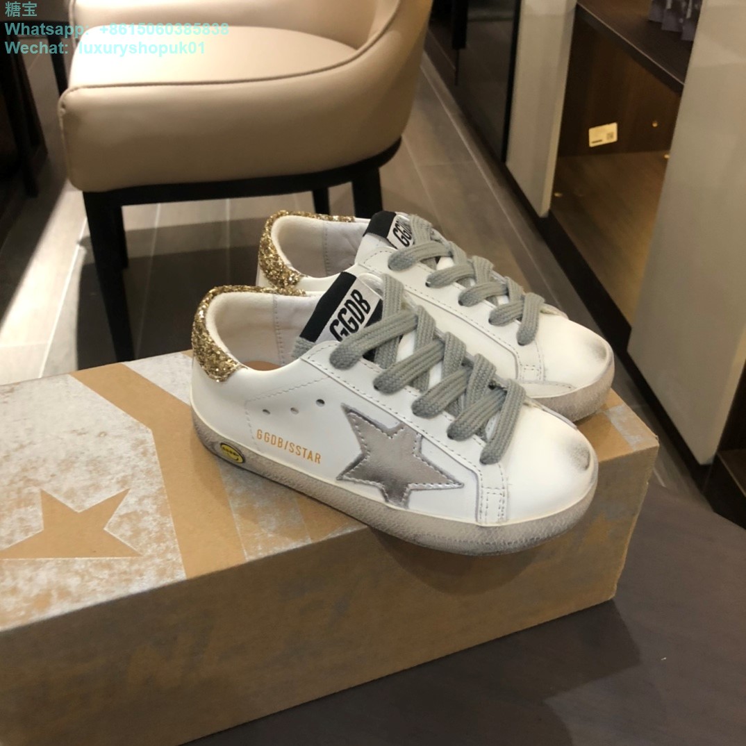 Kids Golden Goose Superstar GGDB Sneaker Young children youth Boy Girl Shoes