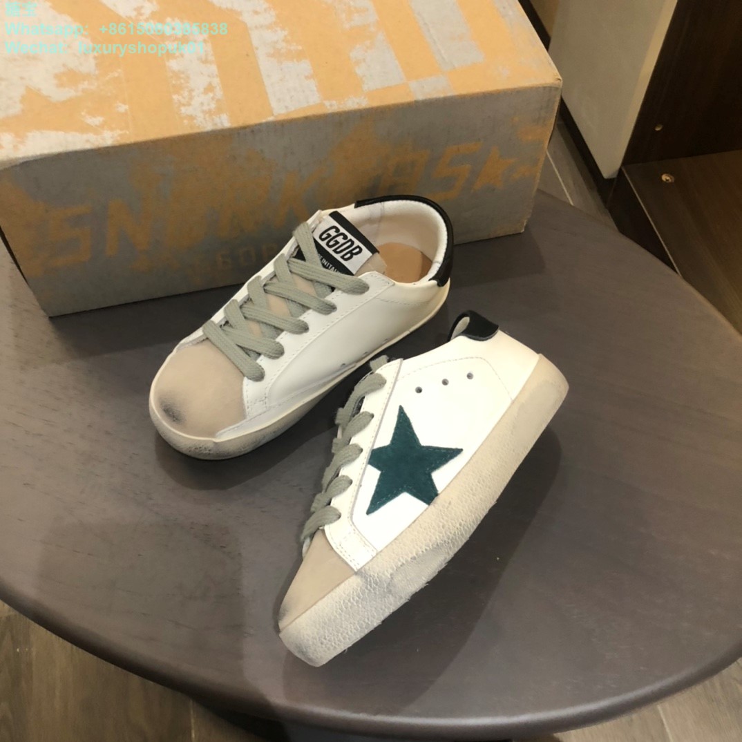 Kids Golden Goose Superstar GGDB Sneaker Young children youth Boy Girl Shoes