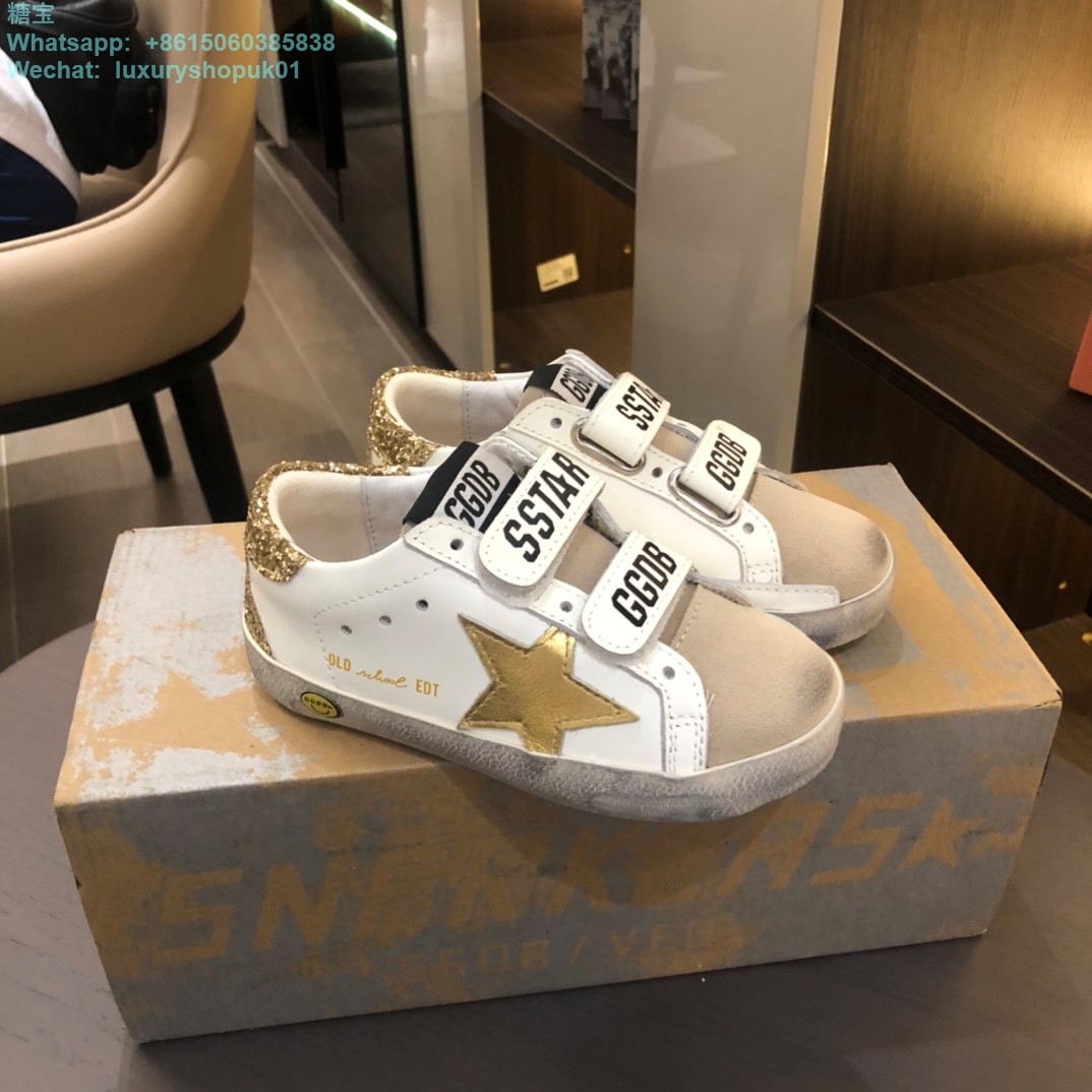 Kids Golden Goose Superstar GGDB Sneaker Young children youth Boy Girl Shoes