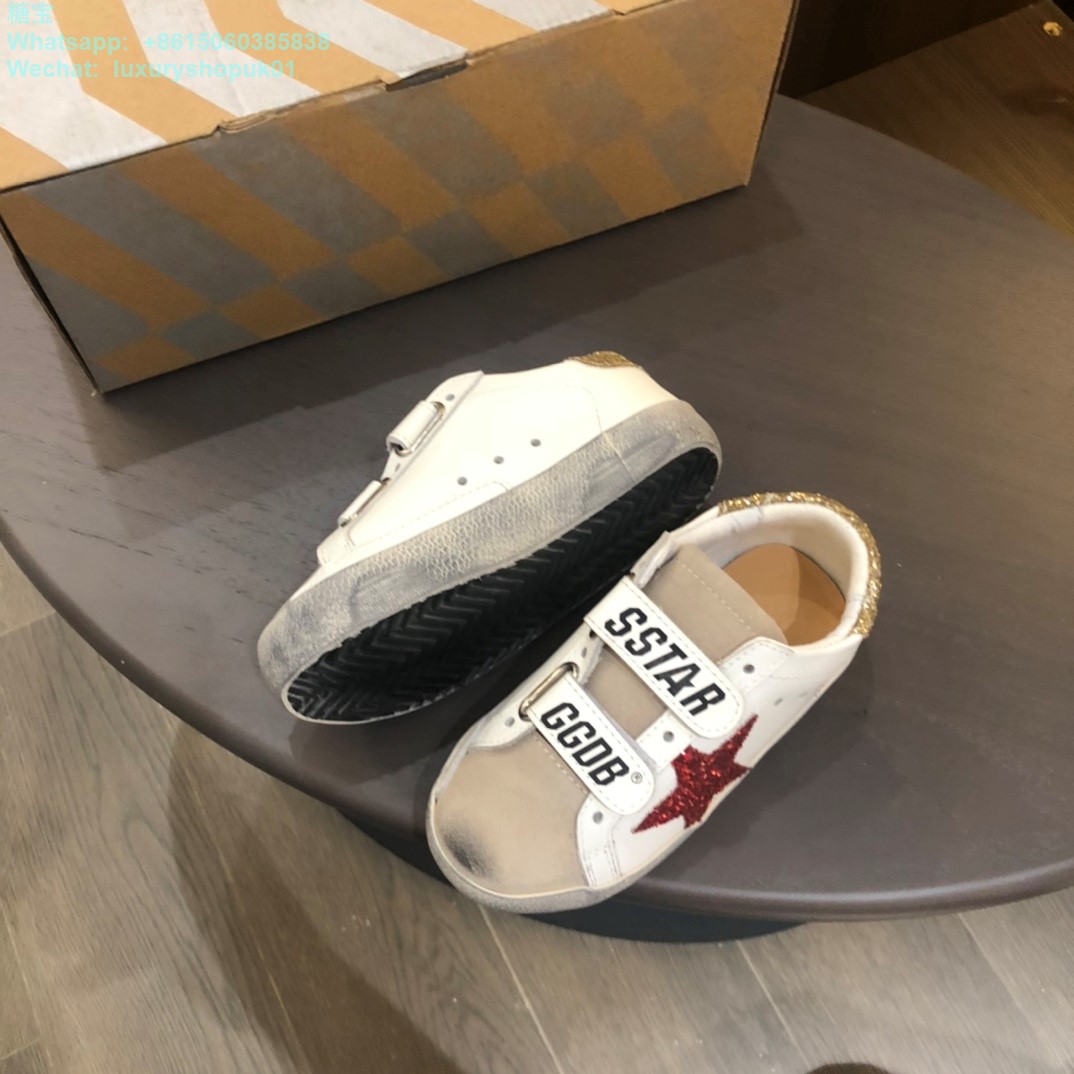 Kids Golden Goose Superstar GGDB Sneaker Young children youth Boy Girl Shoes