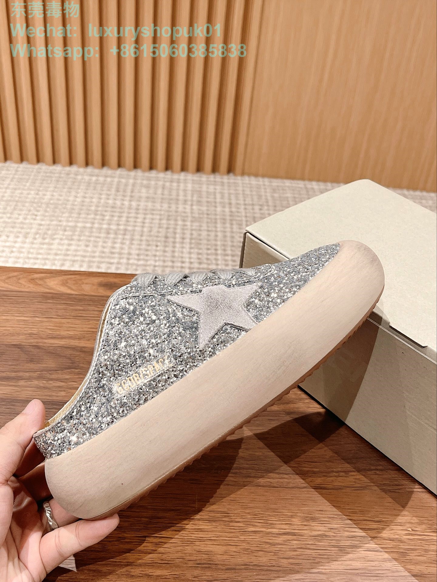 Golden Goose Space star GGDB Women Sneaker Shoes glitter