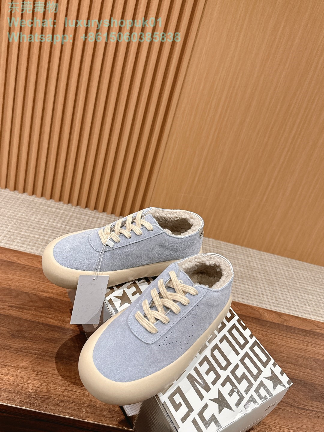 Golden Goose Space star Shearling GGDB Women Sneaker Shoes