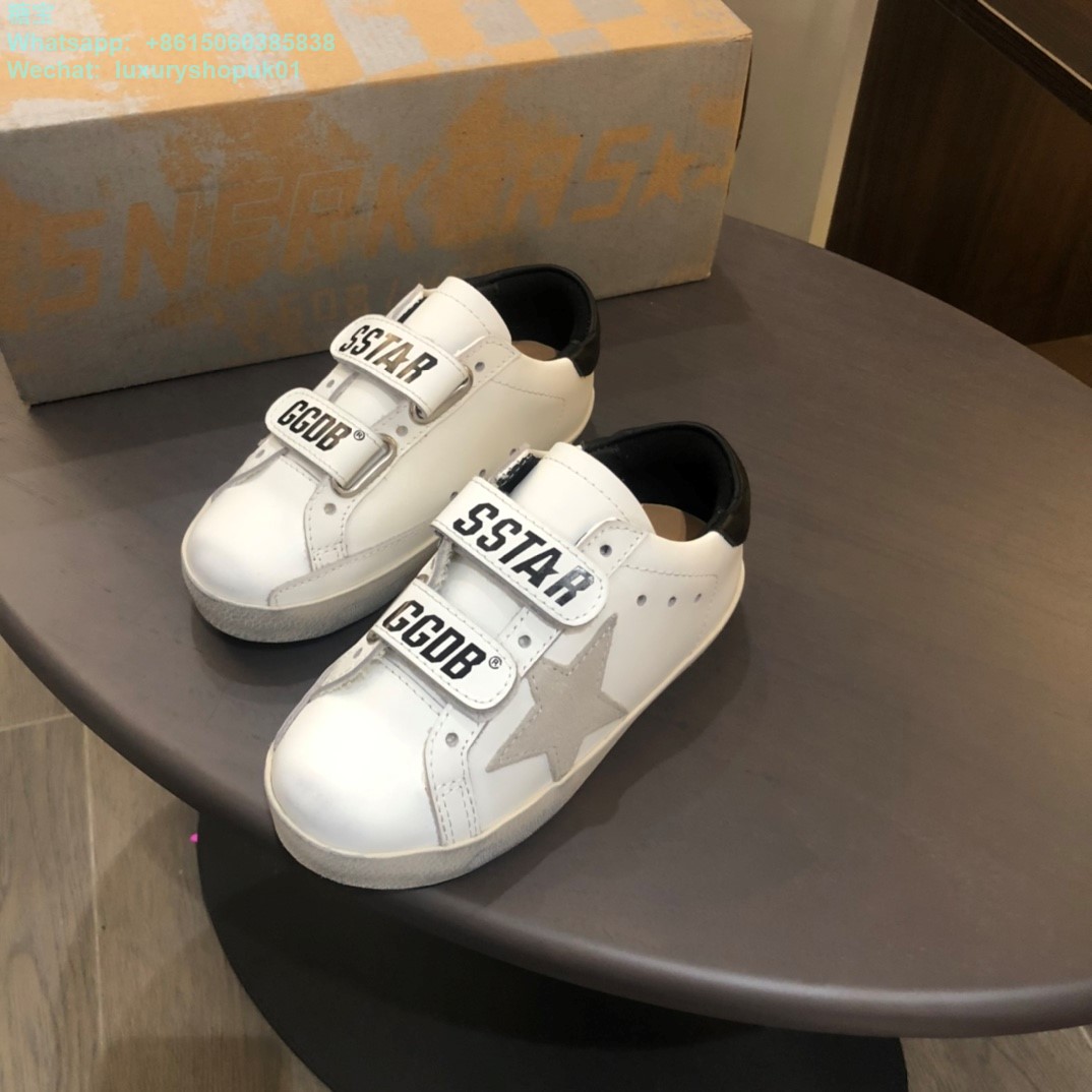 Kids Golden Goose Superstar GGDB Sneaker Young children youth Boy Girl Shoes