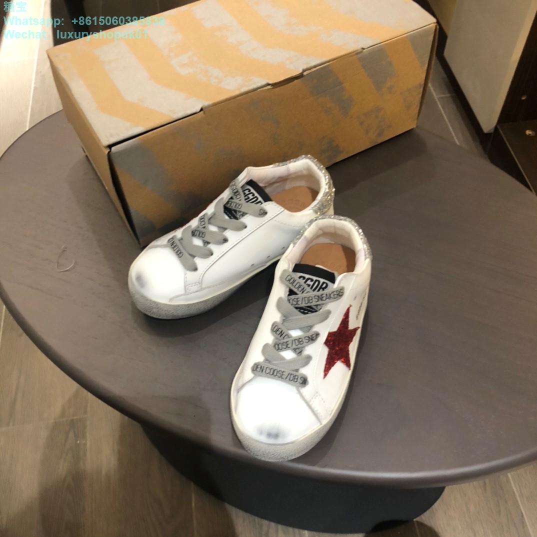 Kids Golden Goose Superstar GGDB Sneaker Young children youth Boy Girl Shoes