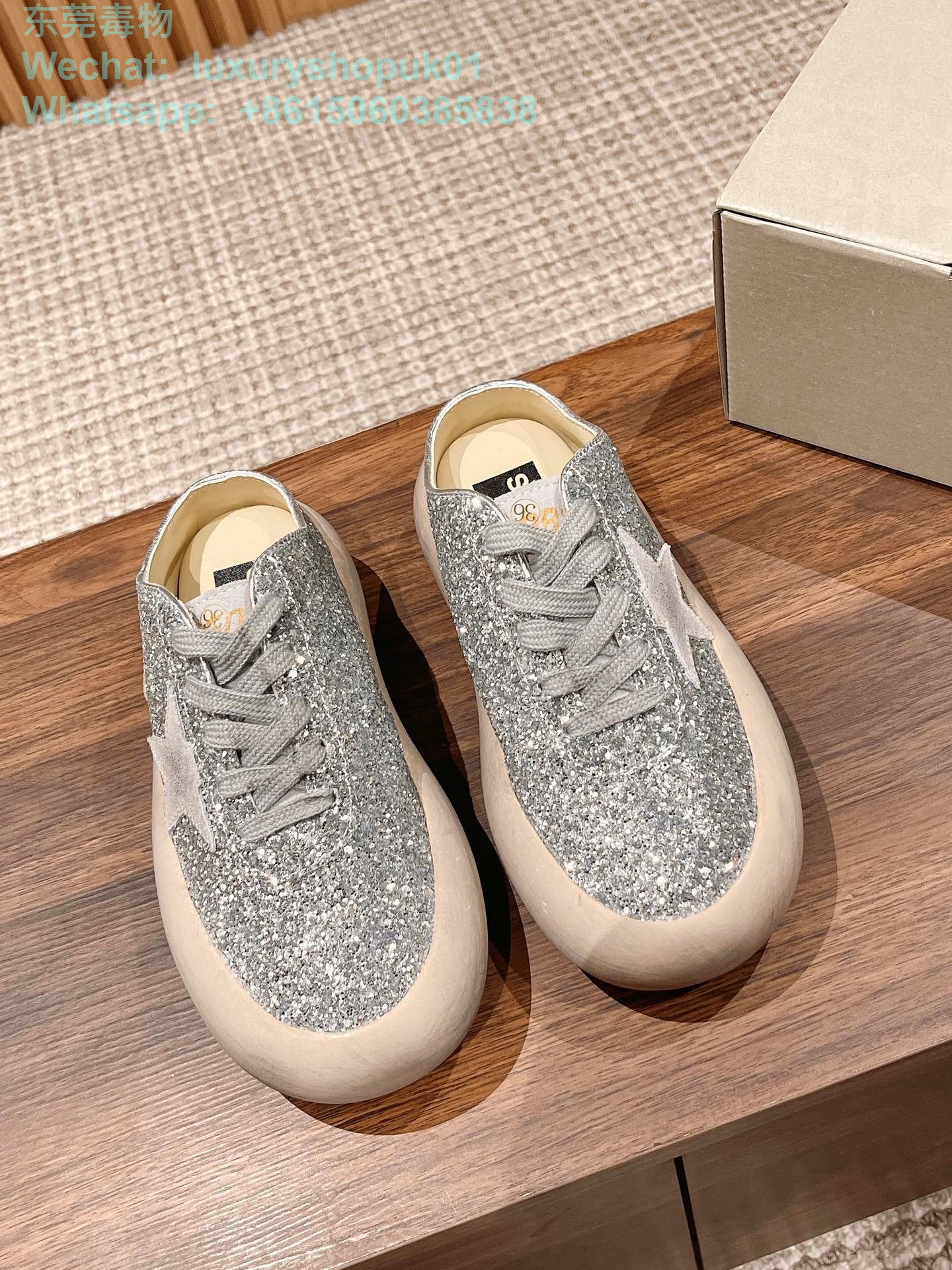 Golden Goose Space star GGDB Women Sneaker Shoes glitter