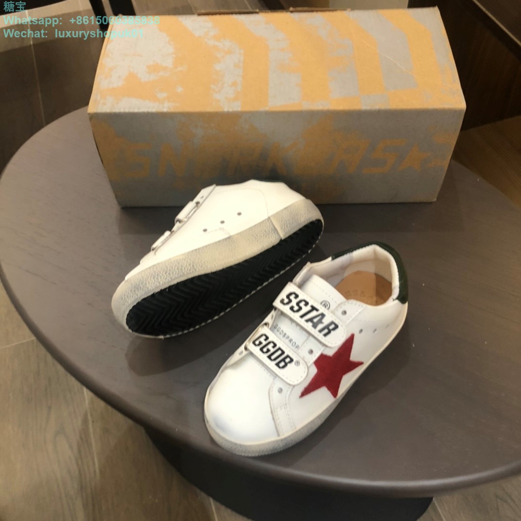 Kids Golden Goose Superstar GGDB Sneaker Young children youth Boy Girl Shoes