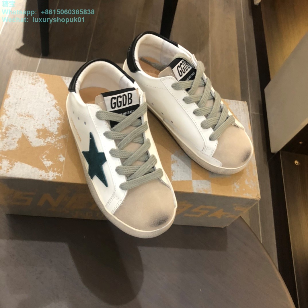 Kids Golden Goose Superstar GGDB Sneaker Young children youth Boy Girl Shoes
