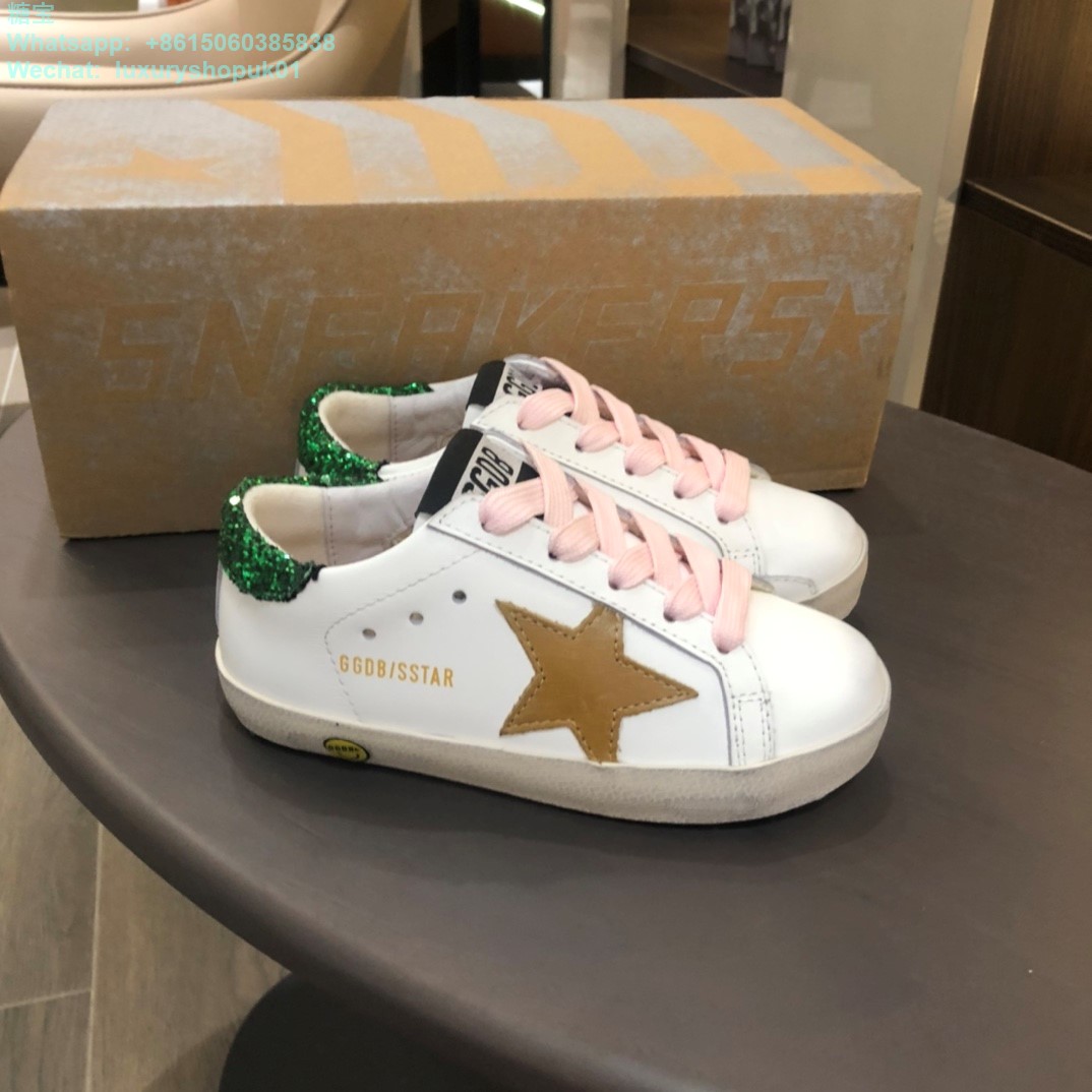 Kids Golden Goose Superstar GGDB Sneaker Young children youth Boy Girl Shoes