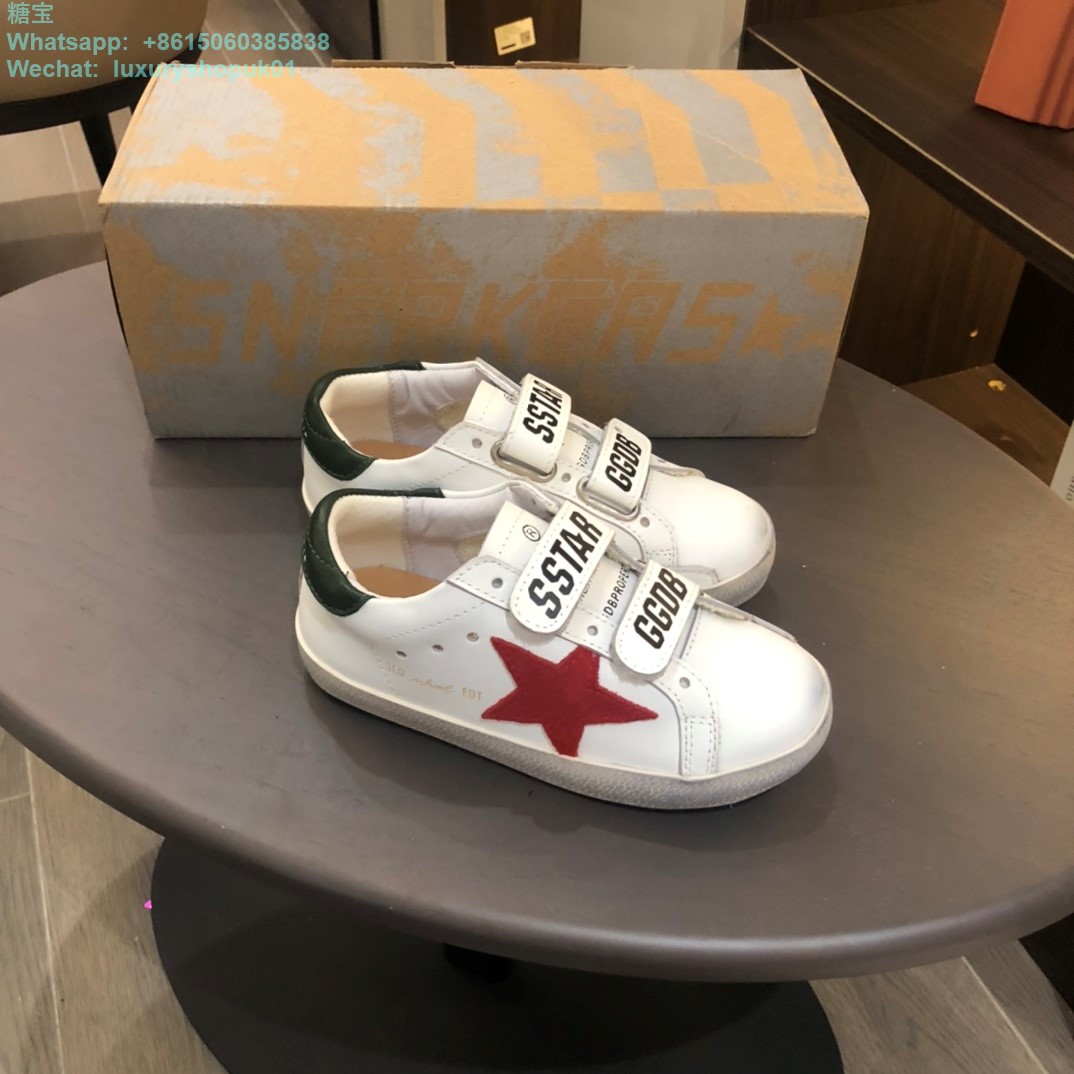 Kids Golden Goose Superstar GGDB Sneaker Young children youth Boy Girl Shoes