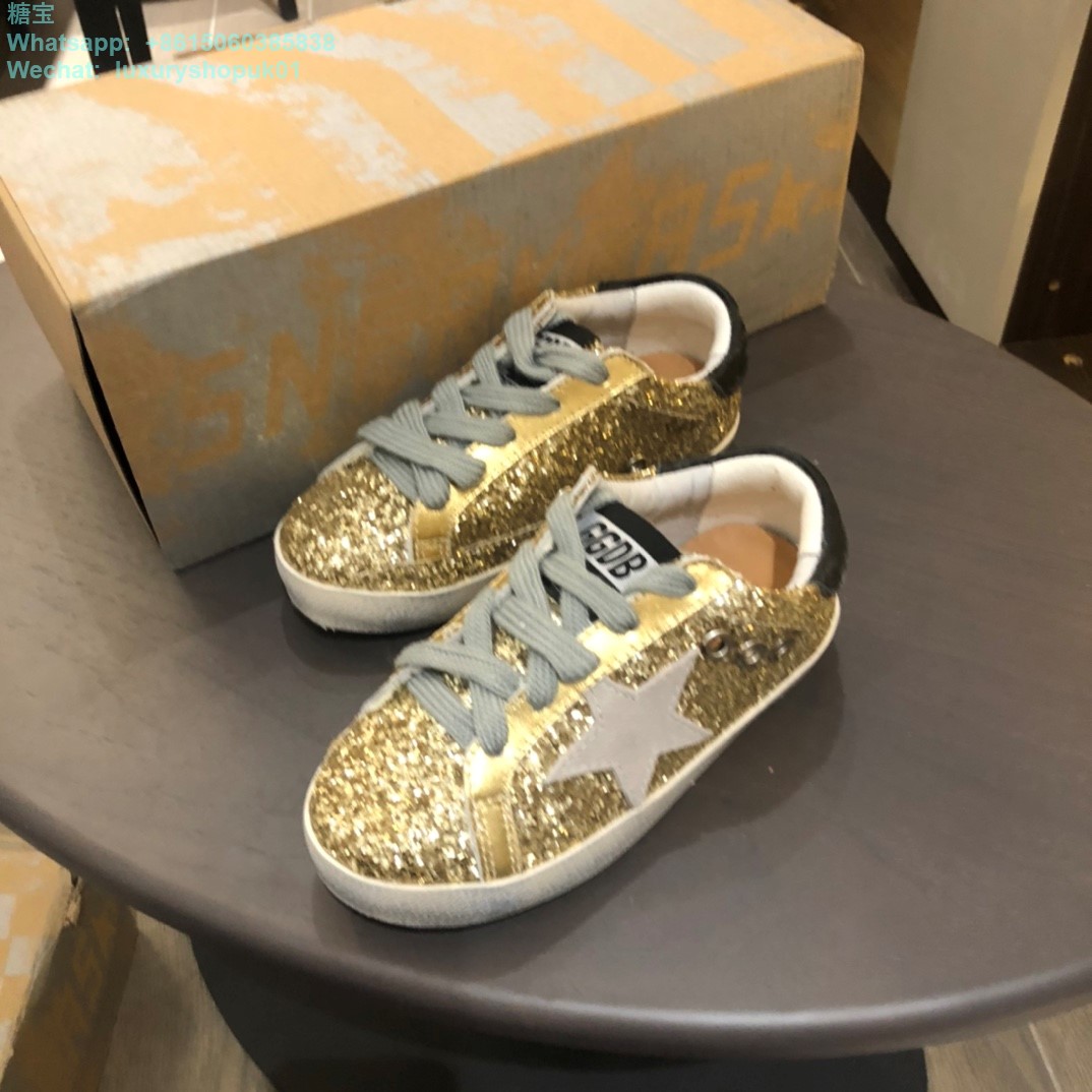 Kids Golden Goose Superstar GGDB Sneaker Young children youth Boy Girl Shoes