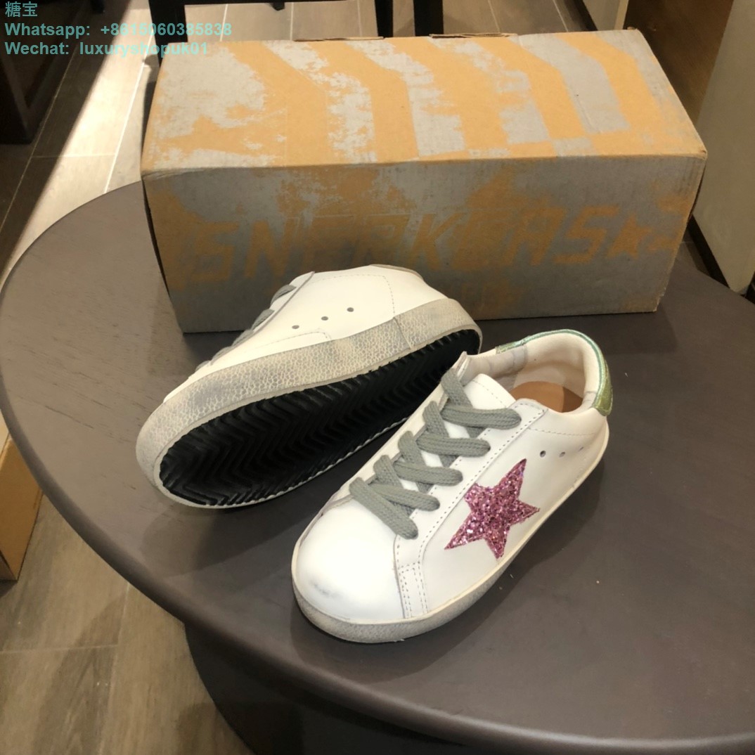 Kids Golden Goose Superstar GGDB Sneaker Young children youth Boy Girl Shoes