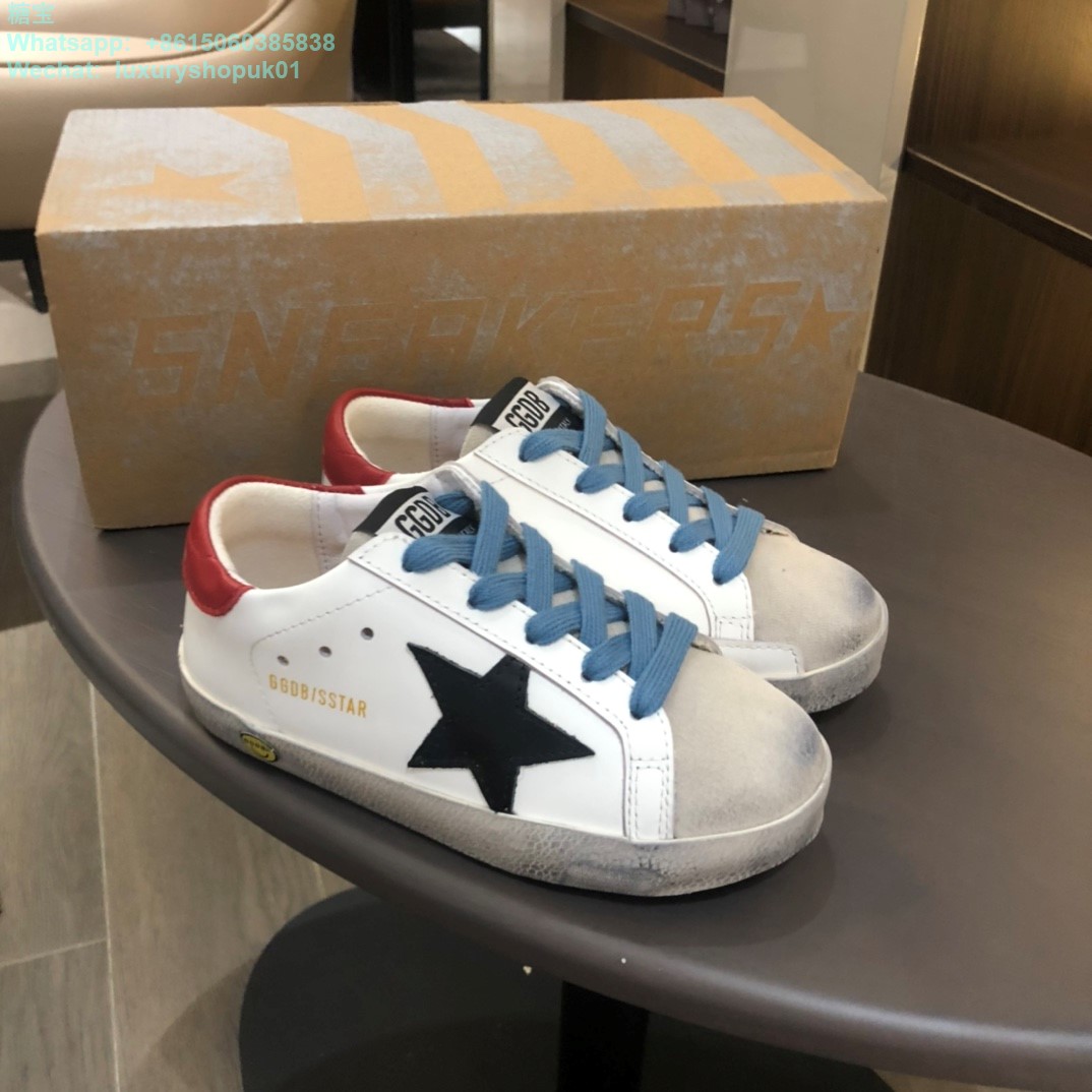 Kids Golden Goose Superstar GGDB Sneaker Young children youth Boy Girl Shoes