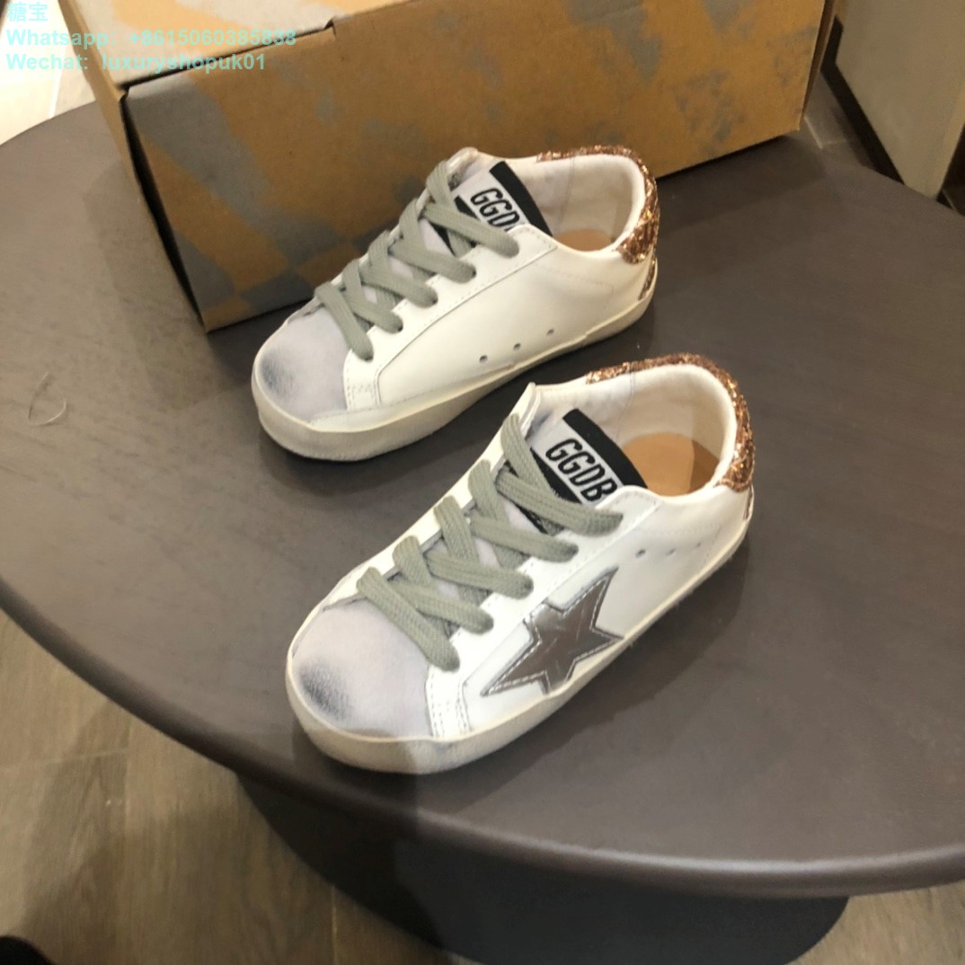 Kids Golden Goose Superstar GGDB Sneaker Young children youth Boy Girl Shoes