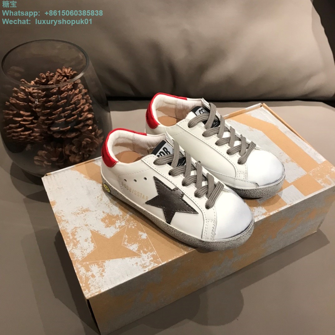 Kids Golden Goose Old School Young edt Superstar GGDB Sneaker children youth Boy Girl Shoes