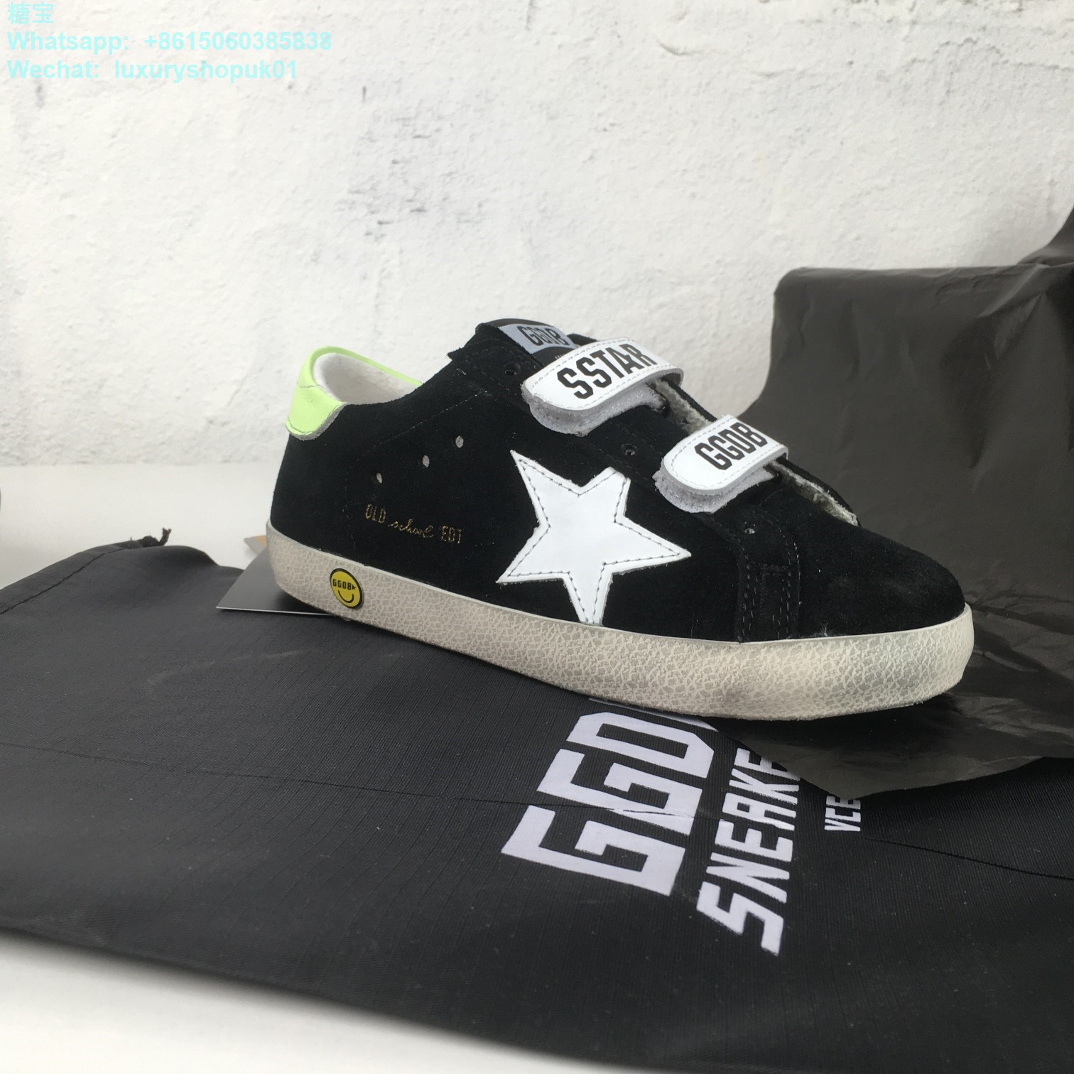 Kids Golden Goose Old School Young edt Superstar GGDB Sneaker children youth Boy Girl Shoes