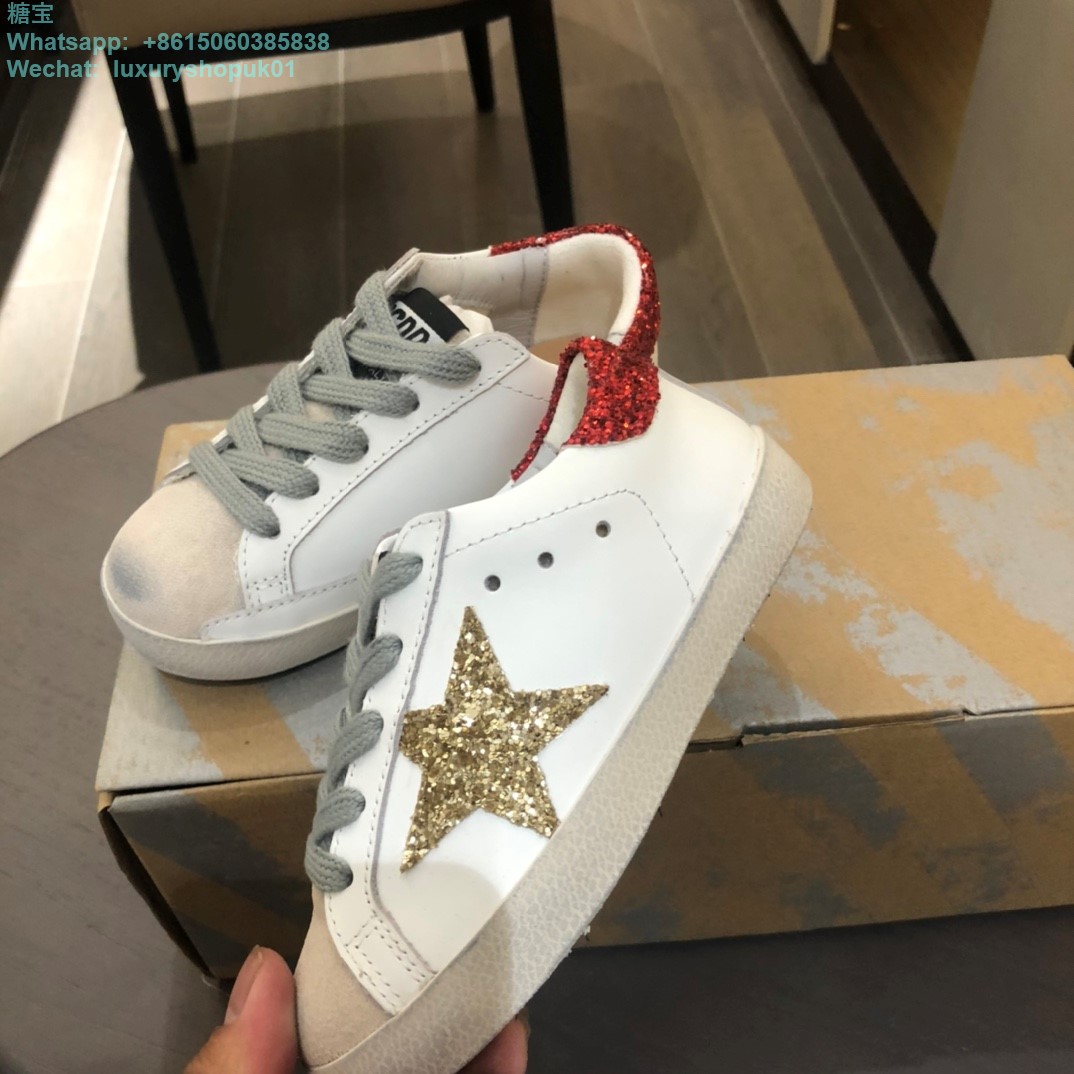Kids Golden Goose Superstar GGDB Sneaker Young children youth Boy Girl Shoes