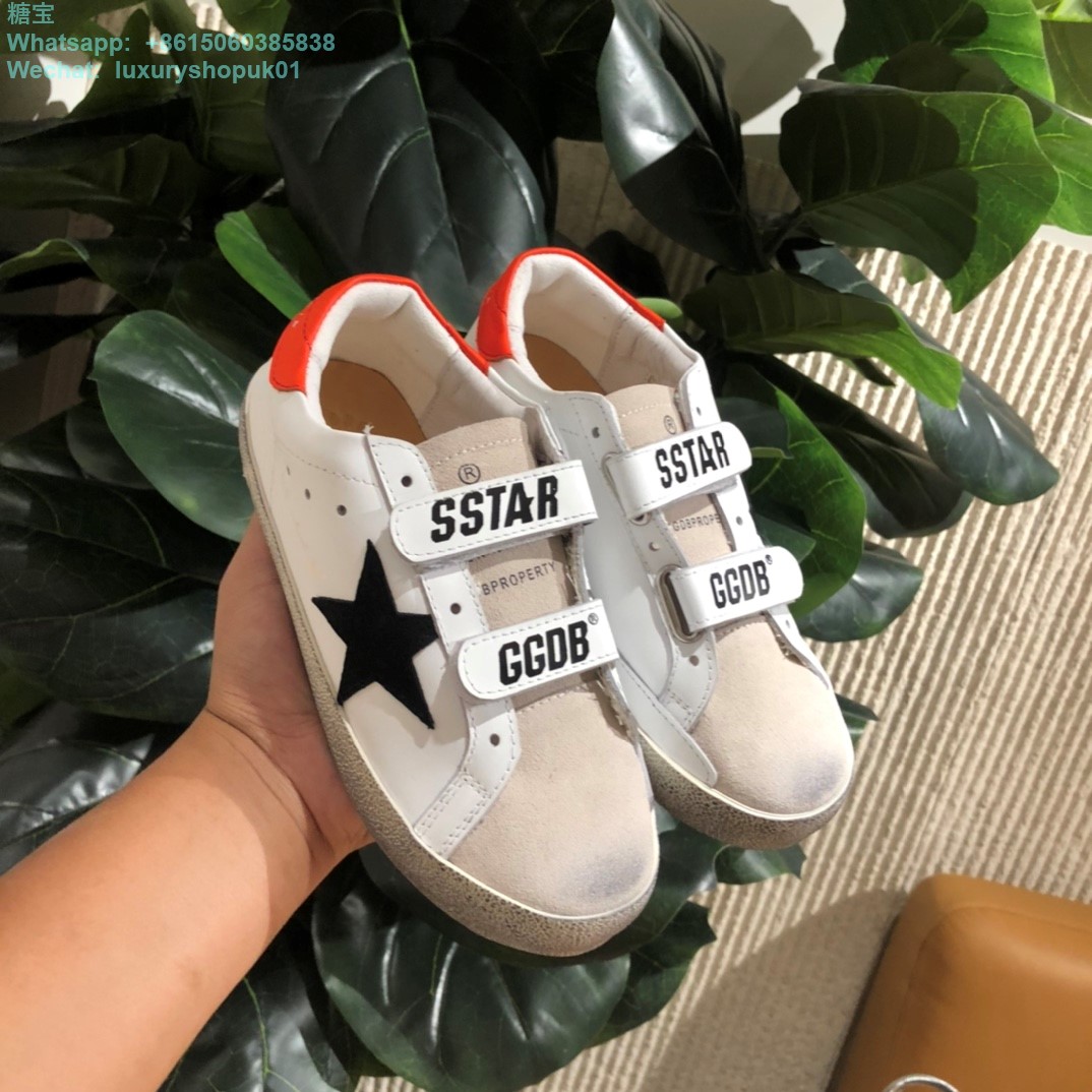 Kids Golden Goose Old School Young edt Superstar GGDB Sneaker children youth Boy Girl Shoes