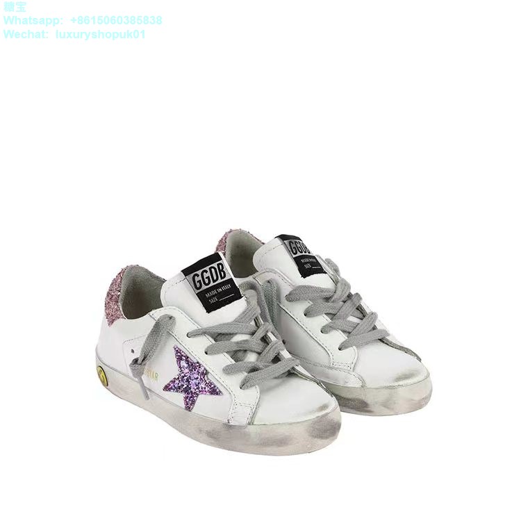 Kids Golden Goose Old School Young edt Superstar GGDB Sneaker children youth Boy Girl Shoes