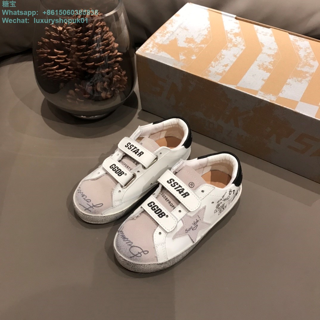 Kids Golden Goose Old School Young edt Superstar GGDB Sneaker children youth Boy Girl Shoes