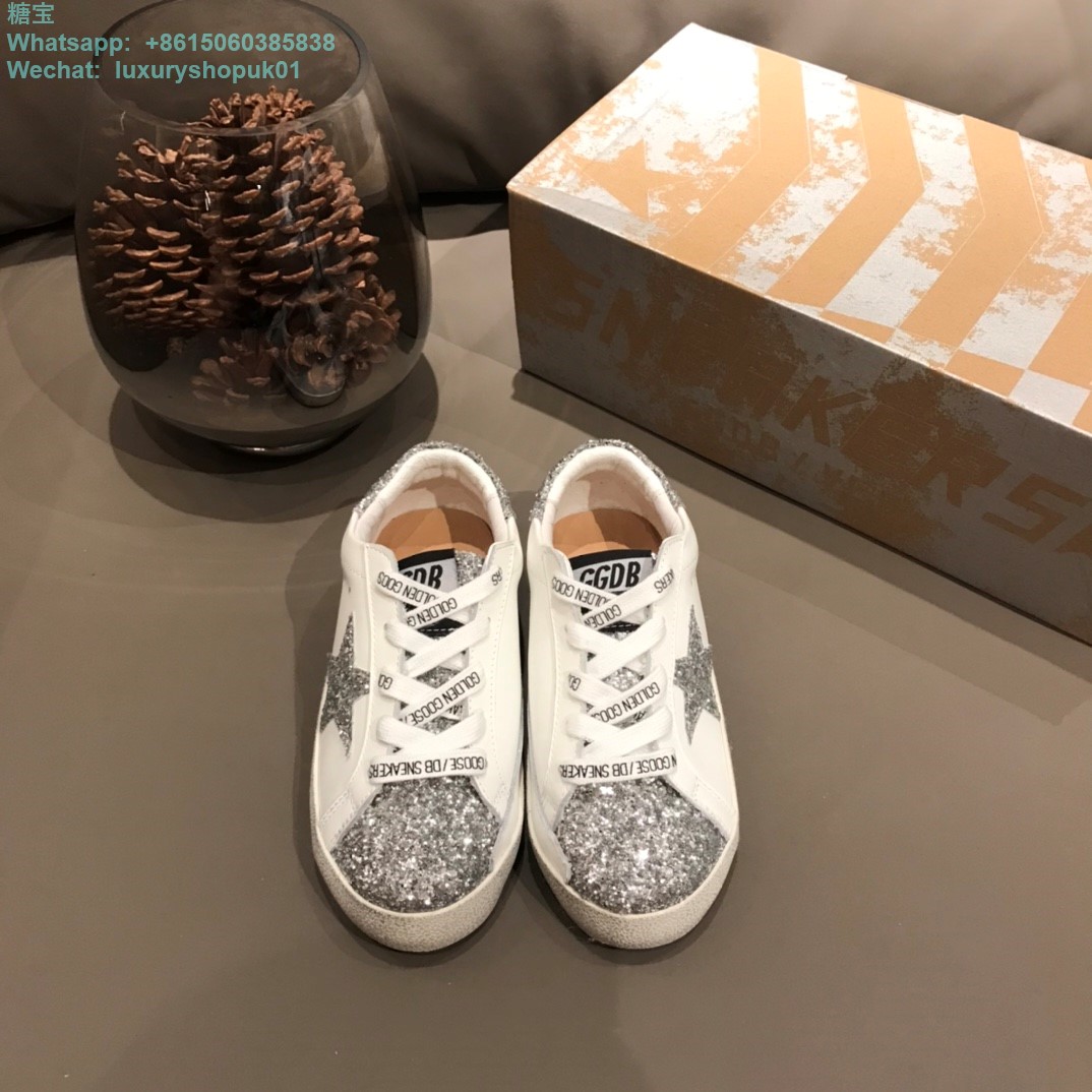 Kids Golden Goose Old School Young edt Superstar GGDB Sneaker children youth Boy Girl Shoes