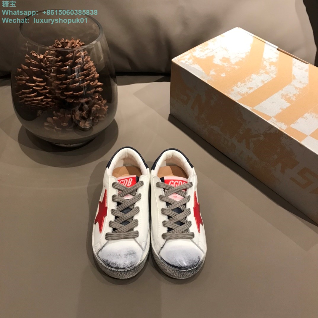 Kids Golden Goose Old School Young edt Superstar GGDB Sneaker children youth Boy Girl Shoes