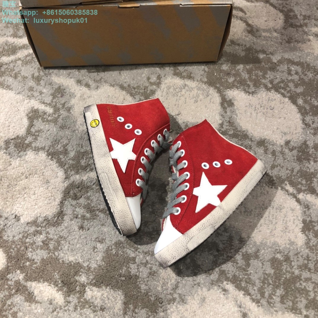 Kids Golden Goose High tops Old School Young Superstar GGDB Sneaker children youth Boy Girl Shoes