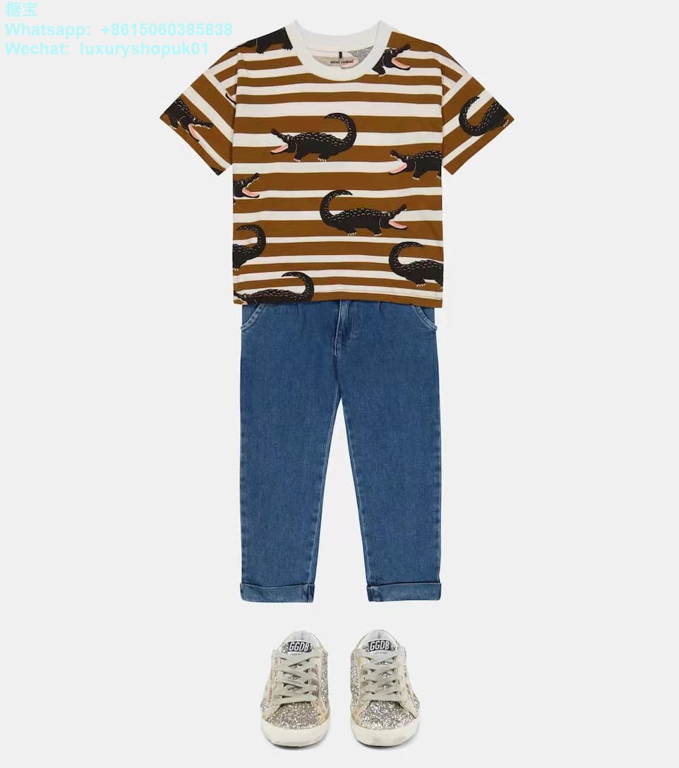 Kids Golden Goose Old School Young edt Superstar GGDB Sneaker children youth Boy Girl Shoes