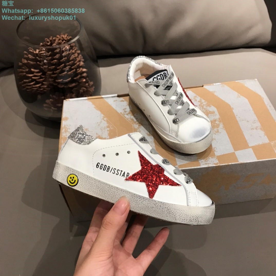 Kids Golden Goose Old School Young edt Superstar GGDB Sneaker children youth Boy Girl Shoes