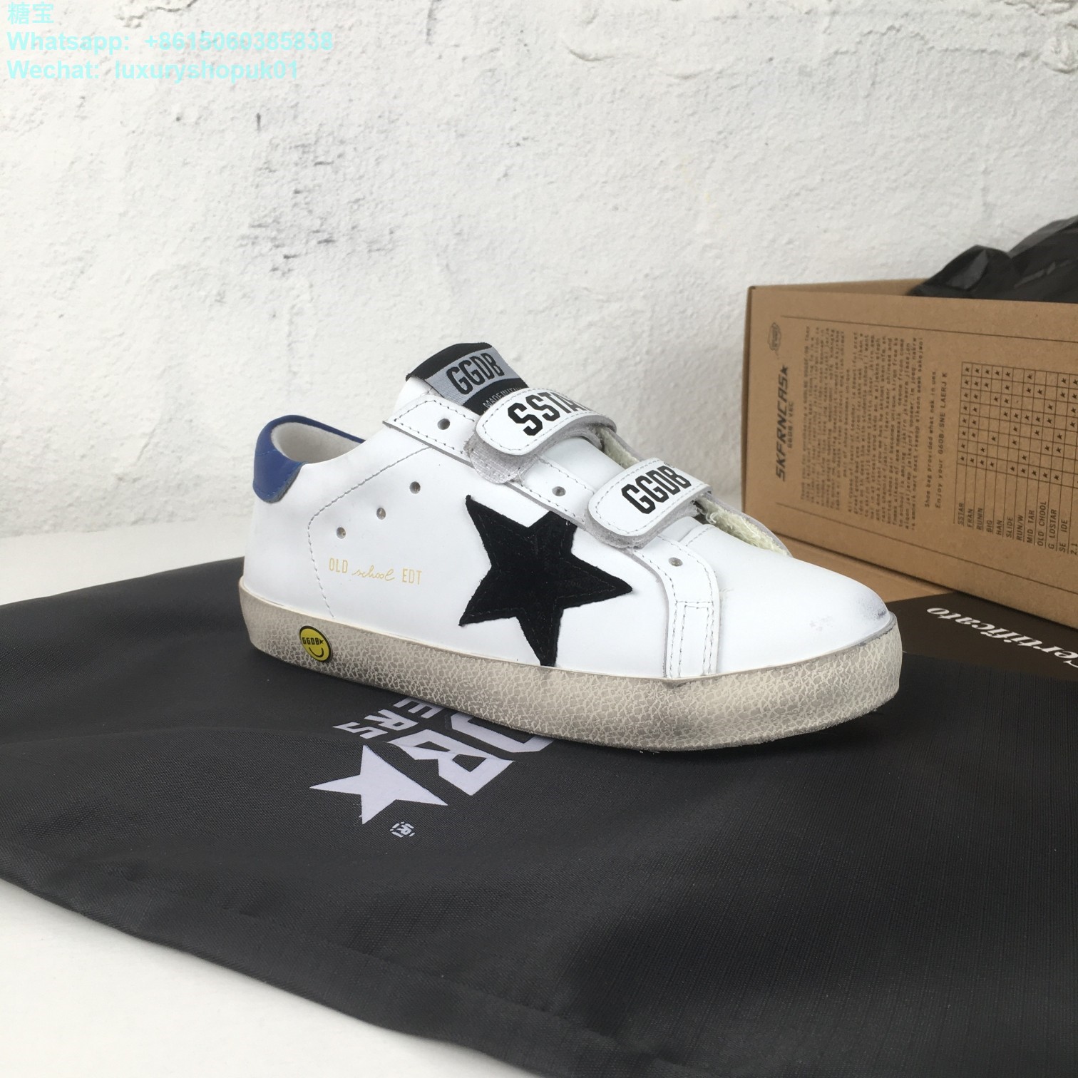 Kids Golden Goose Old School Young edt Superstar GGDB Sneaker children youth Boy Girl Shoes