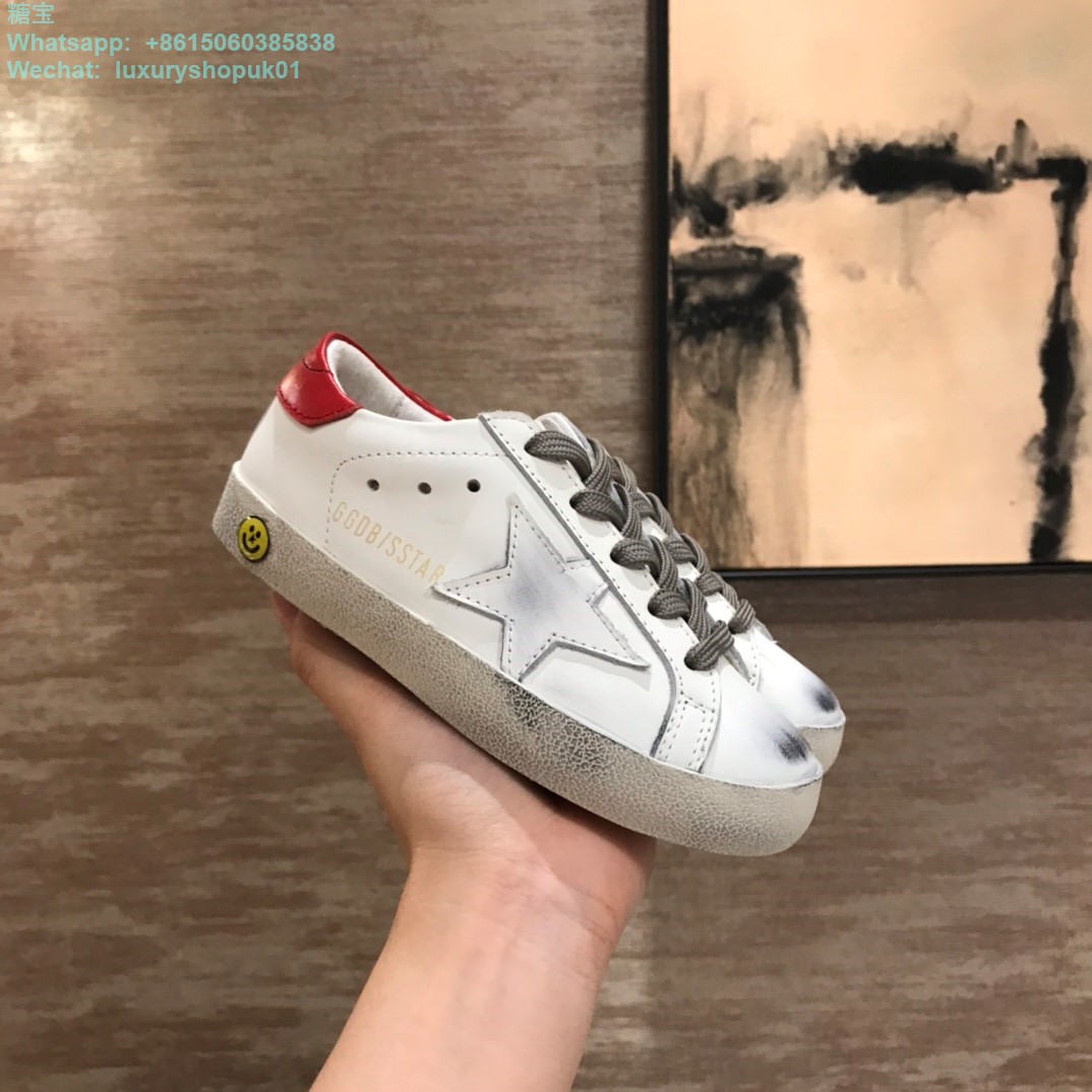 Kids Golden Goose Old School Young edt Superstar GGDB Sneaker children youth Boy Girl Shoes