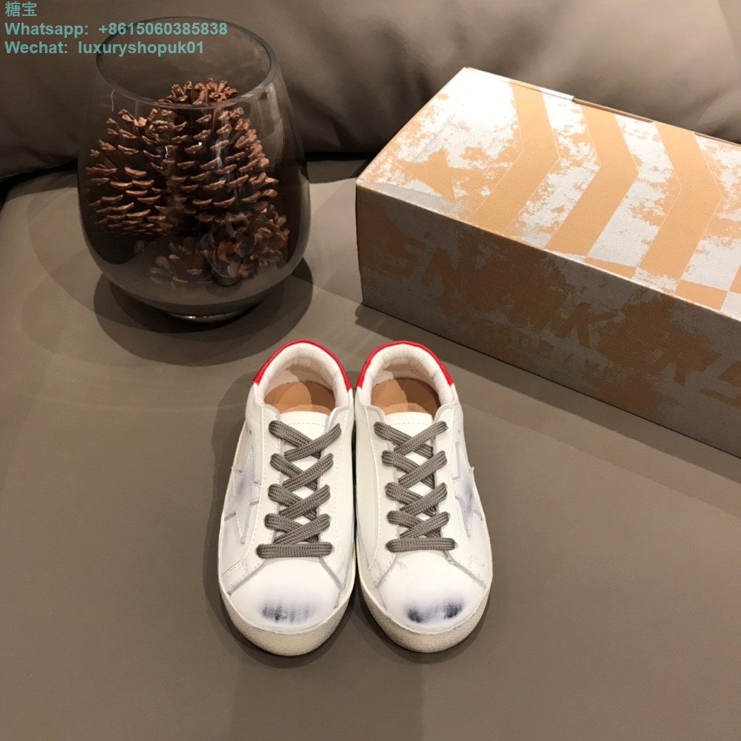 Kids Golden Goose Old School Young edt Superstar GGDB Sneaker children youth Boy Girl Shoes